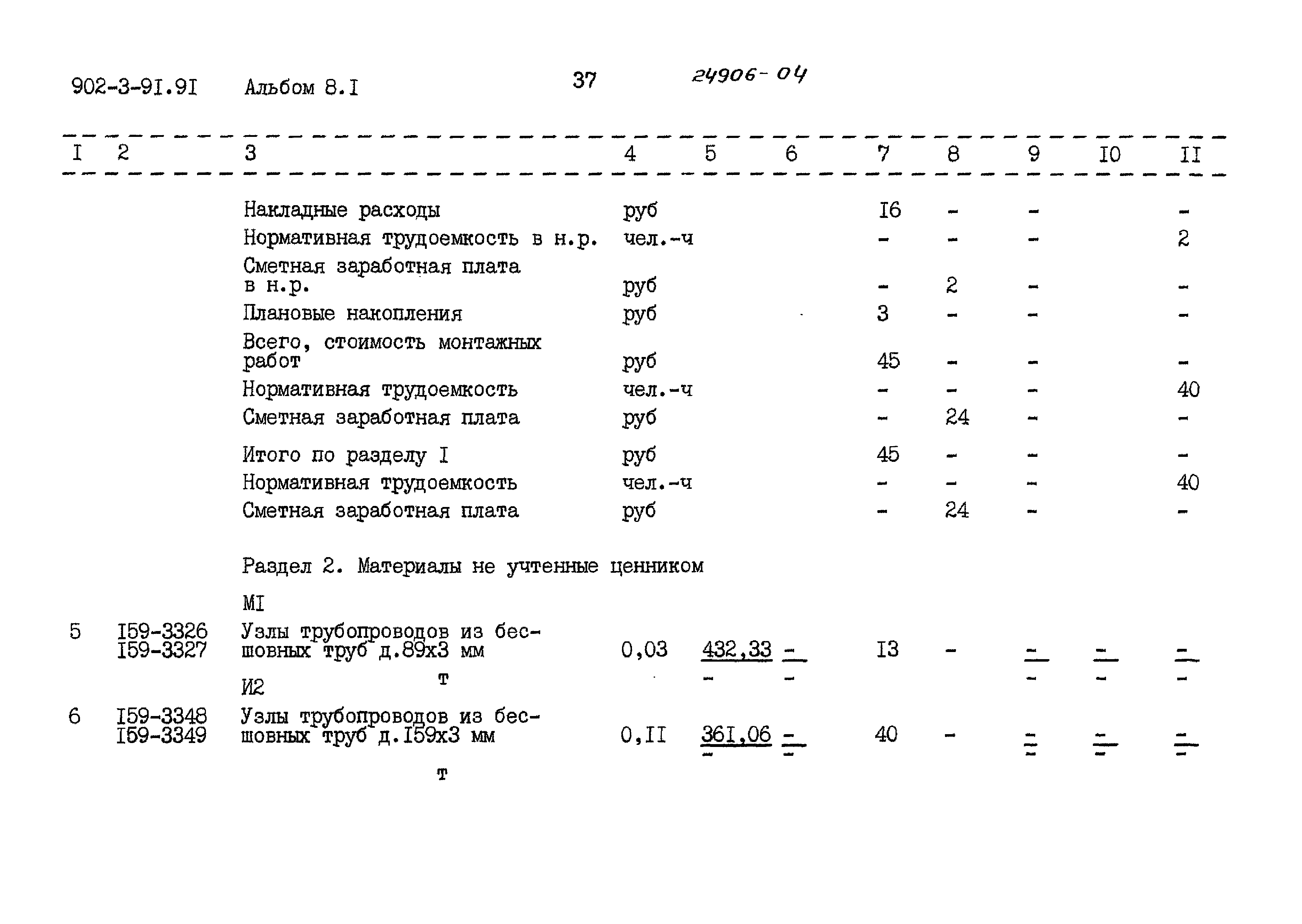 Типовой проект 902-3-91.91