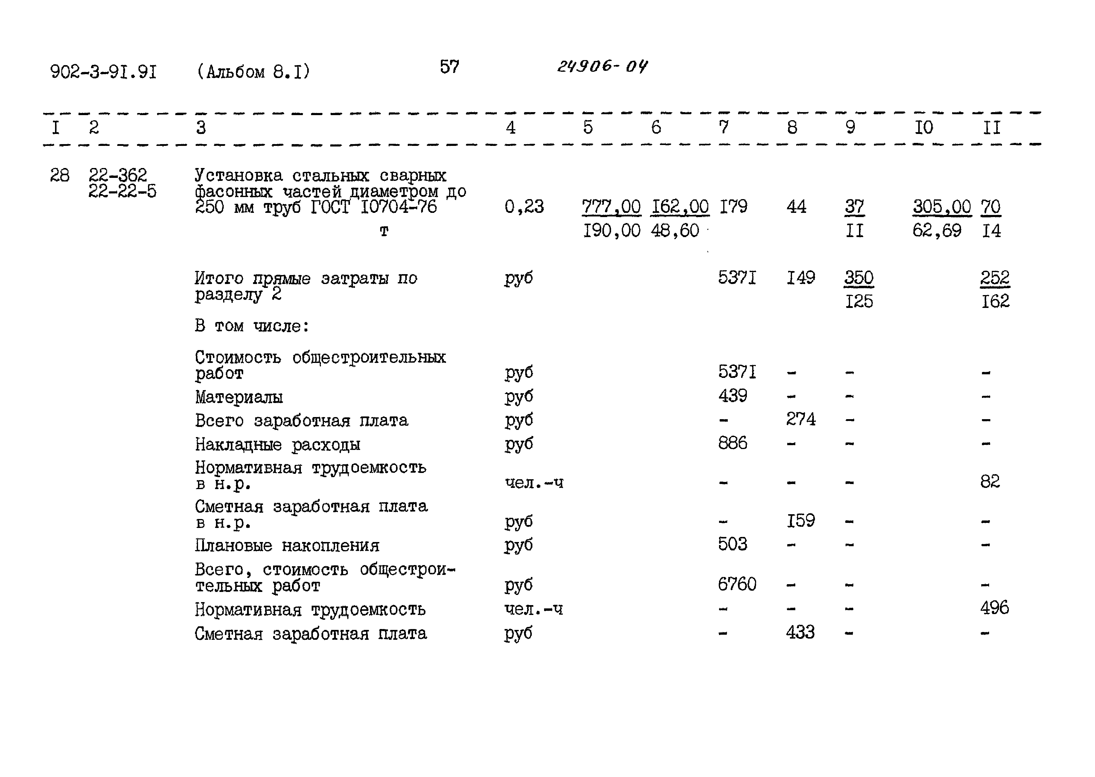 Типовой проект 902-3-91.91