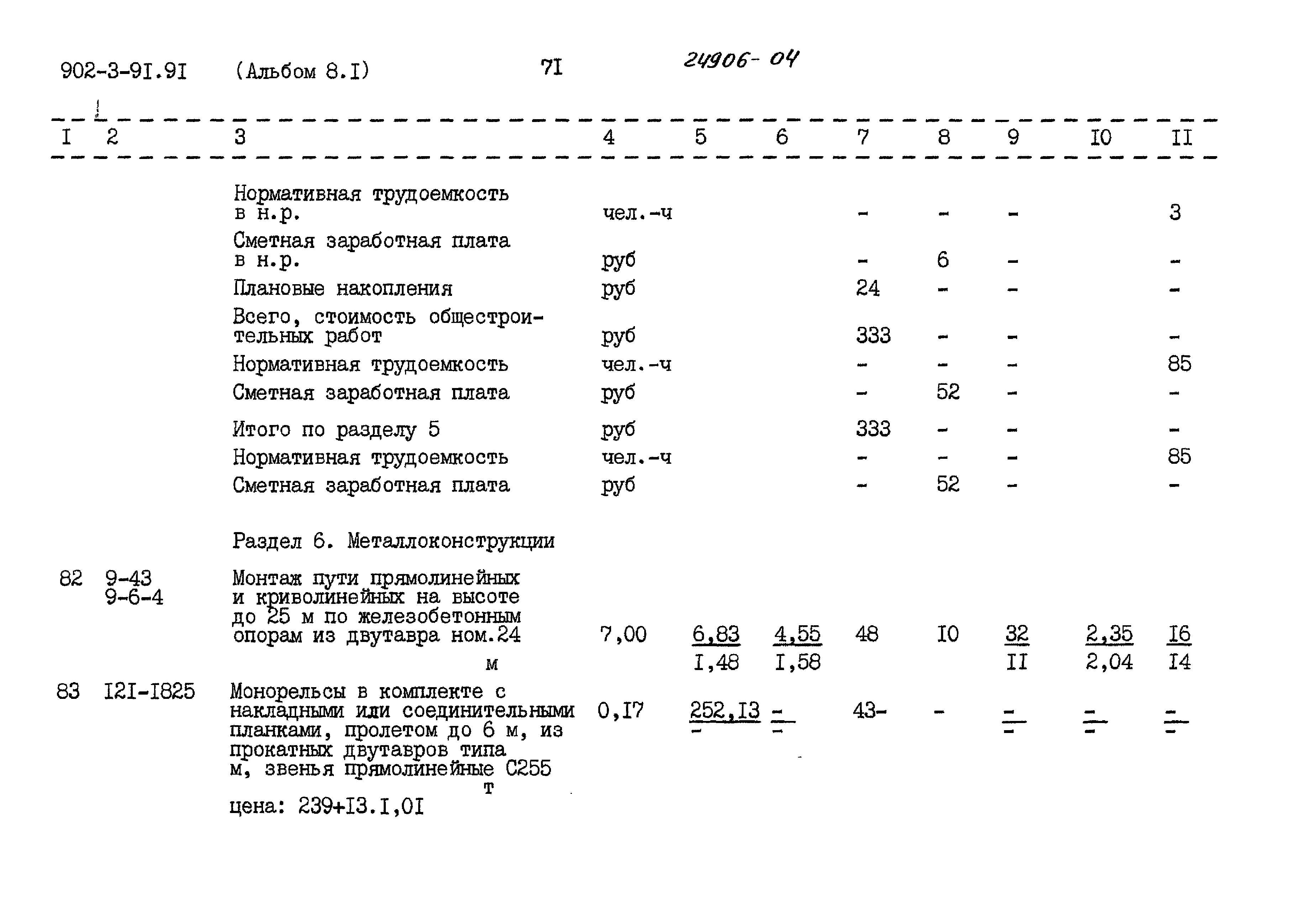 Типовой проект 902-3-91.91