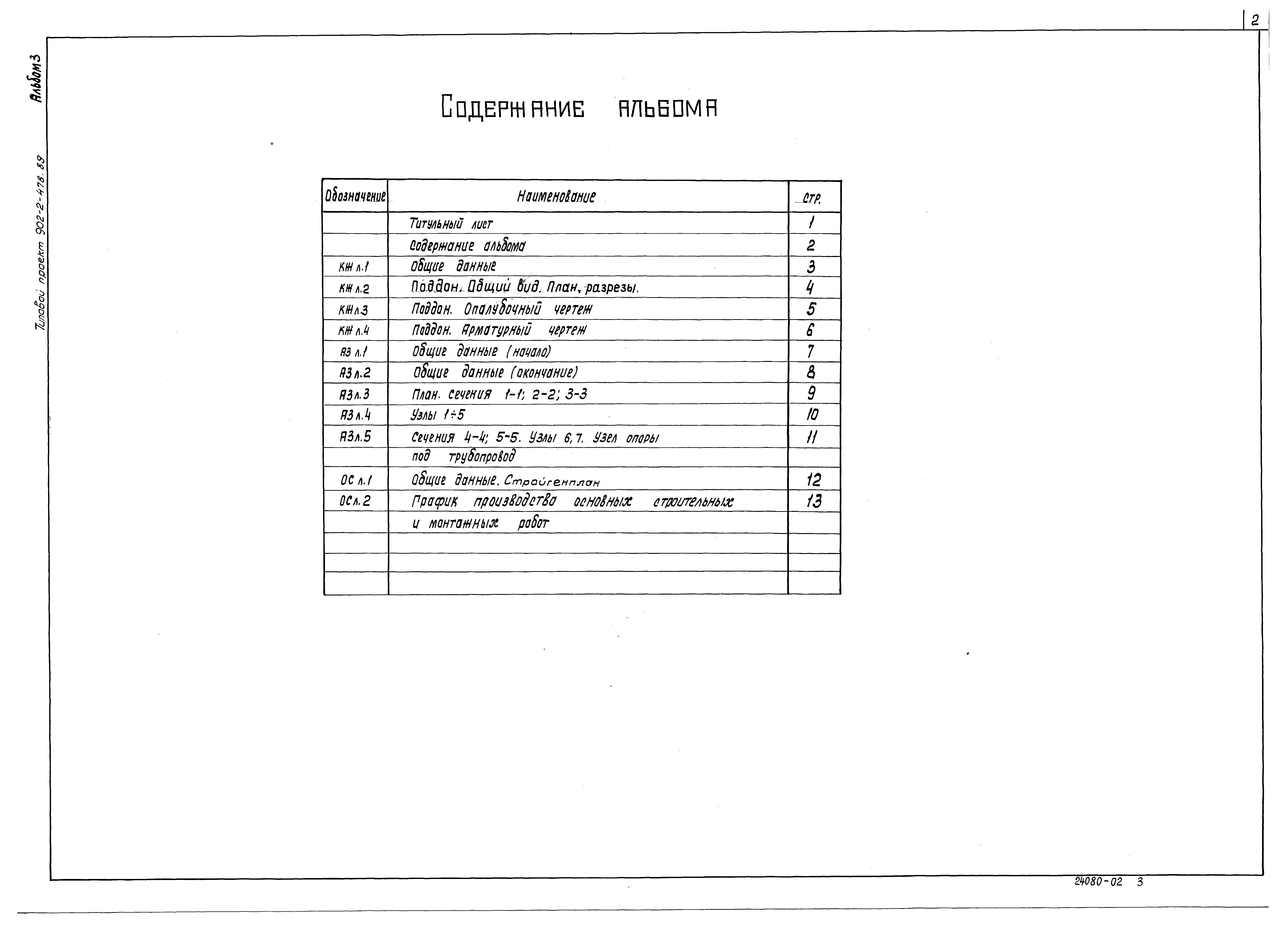 Типовой проект 902-2-478.89
