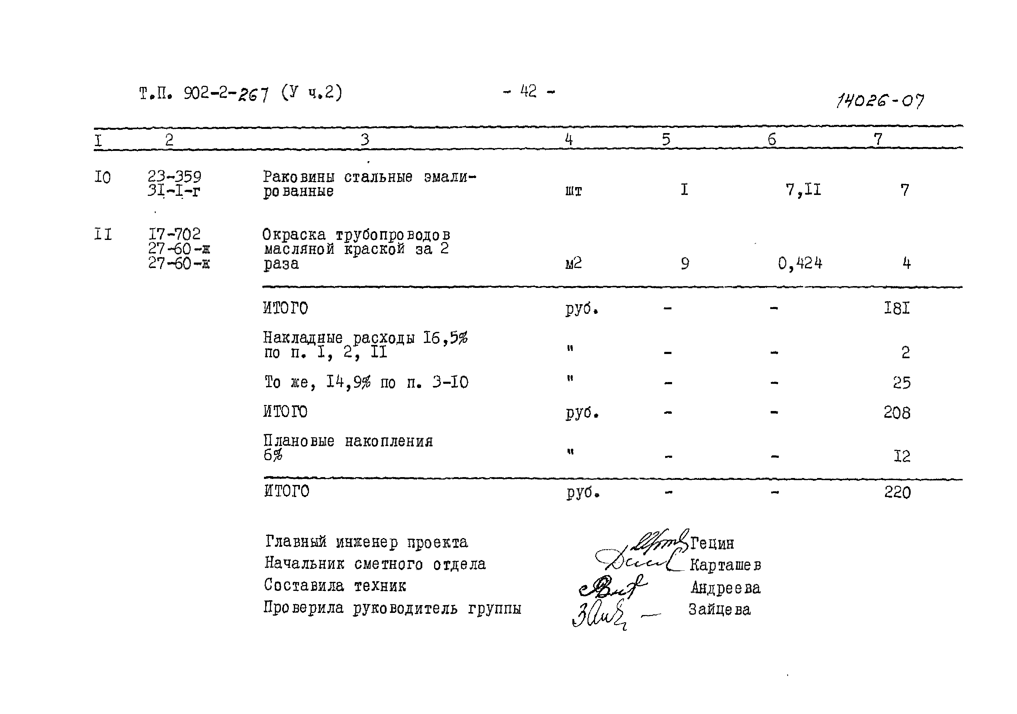 Типовой проект 902-2-266