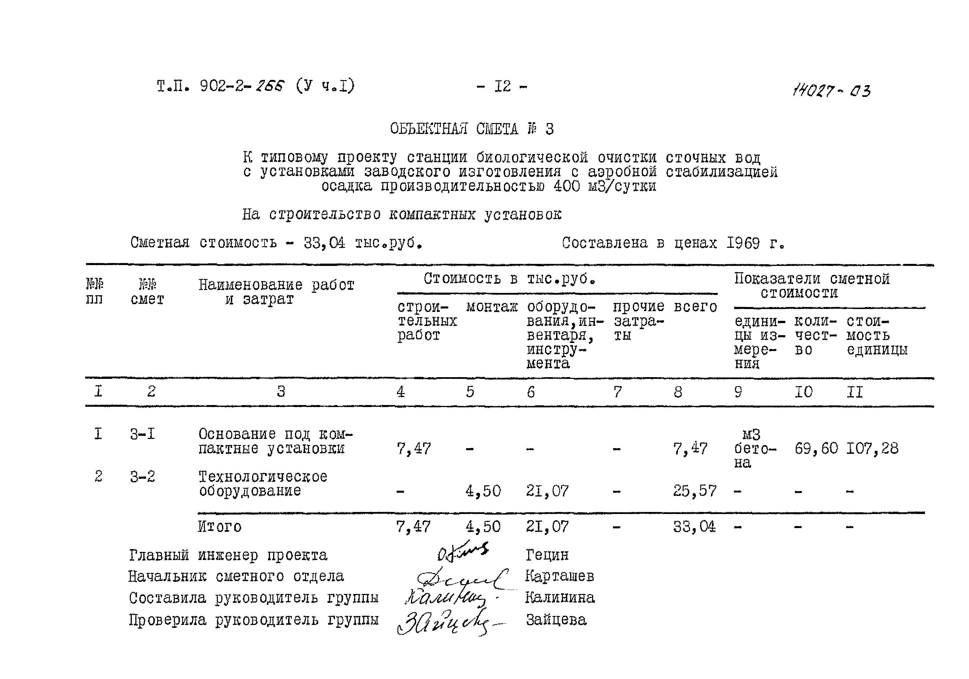Типовой проект 902-2-266