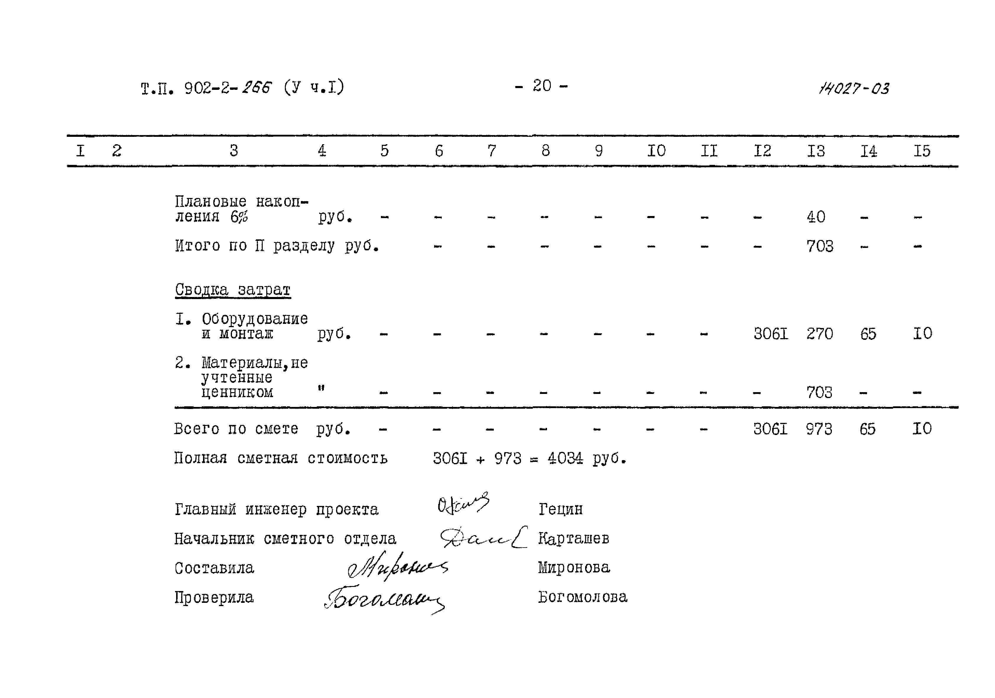 Типовой проект 902-2-266