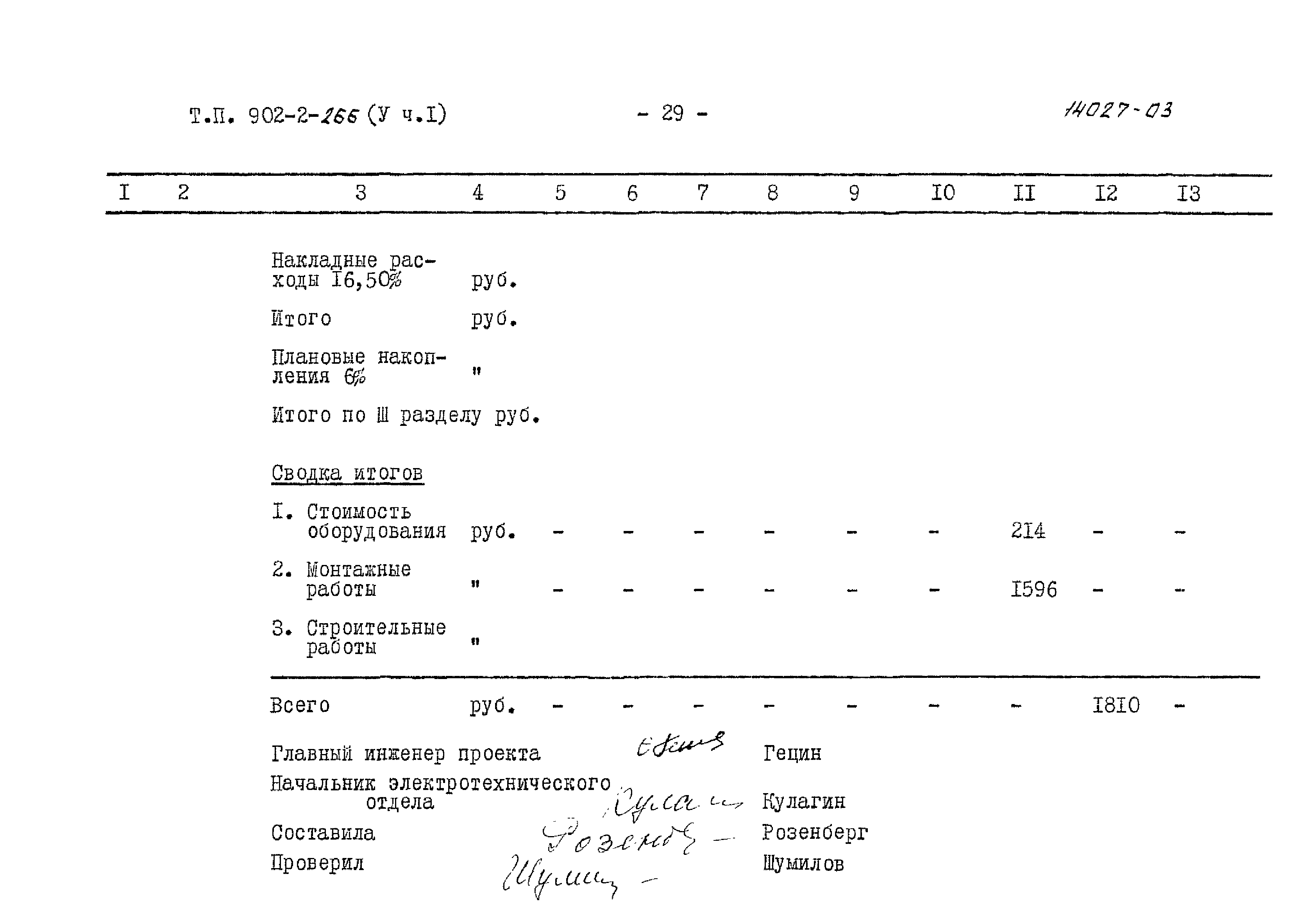 Типовой проект 902-2-266