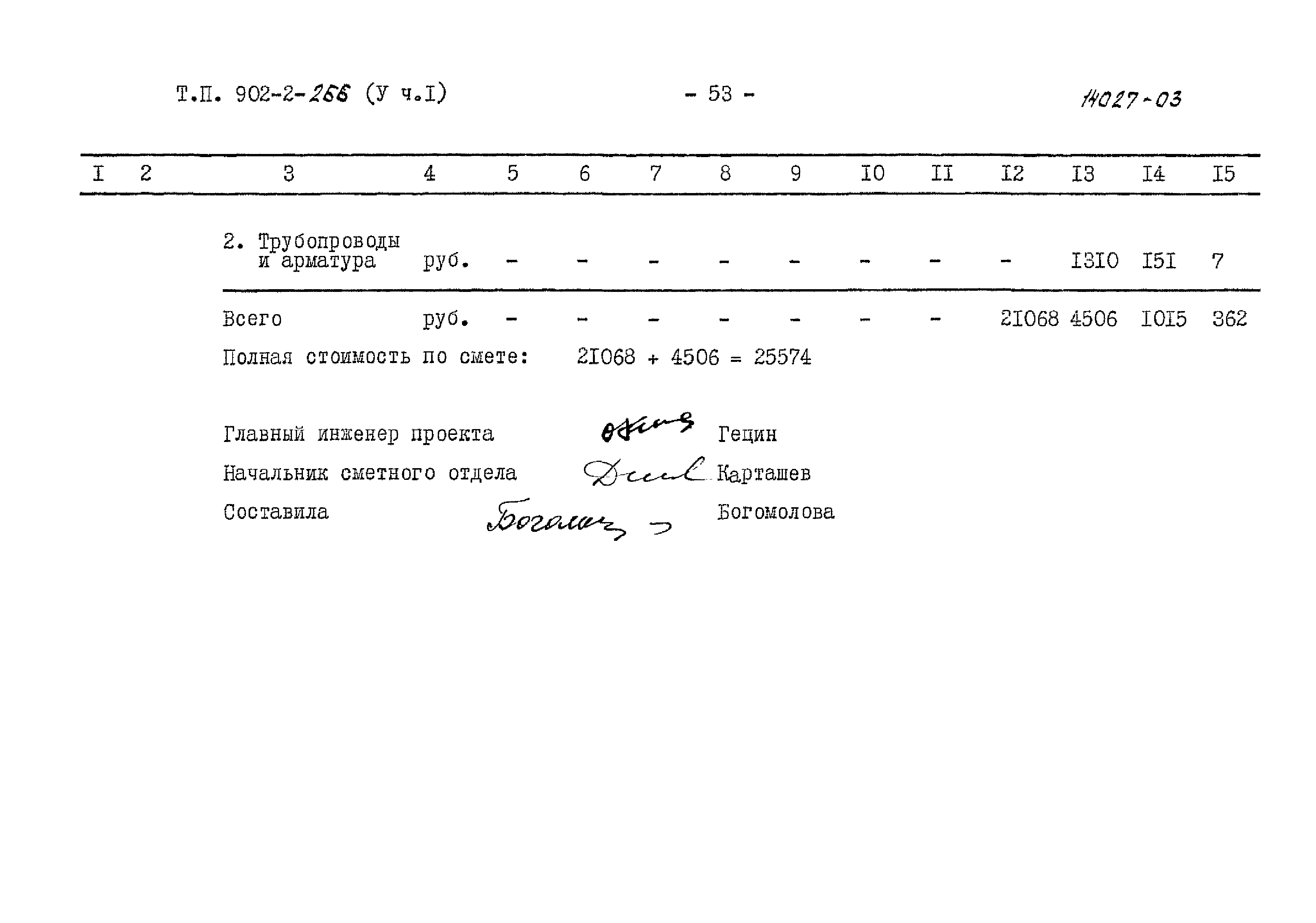 Типовой проект 902-2-266