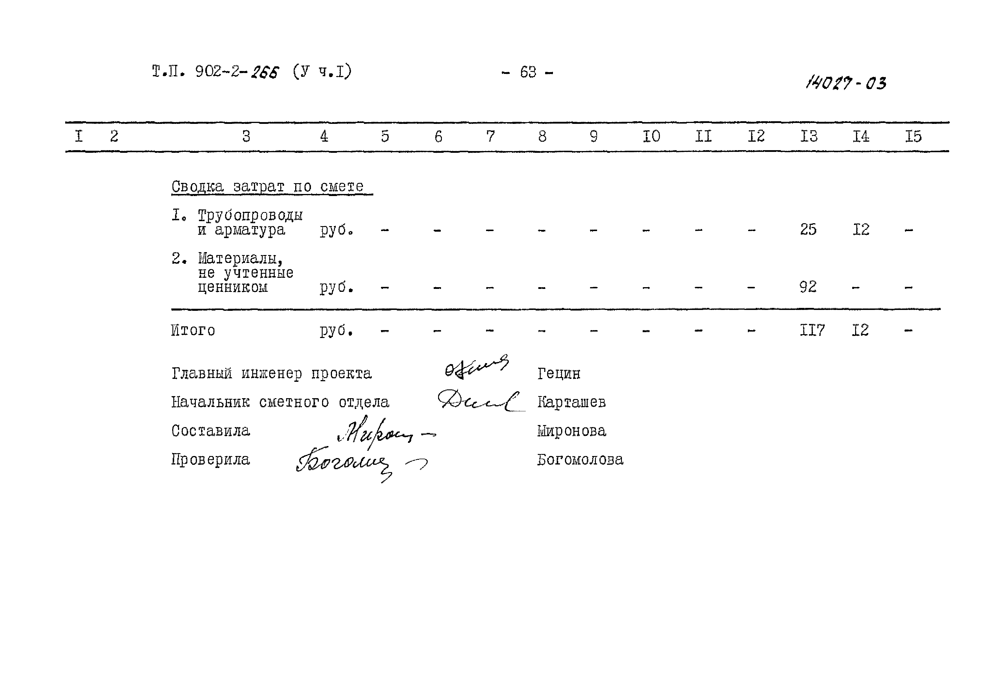 Типовой проект 902-2-266