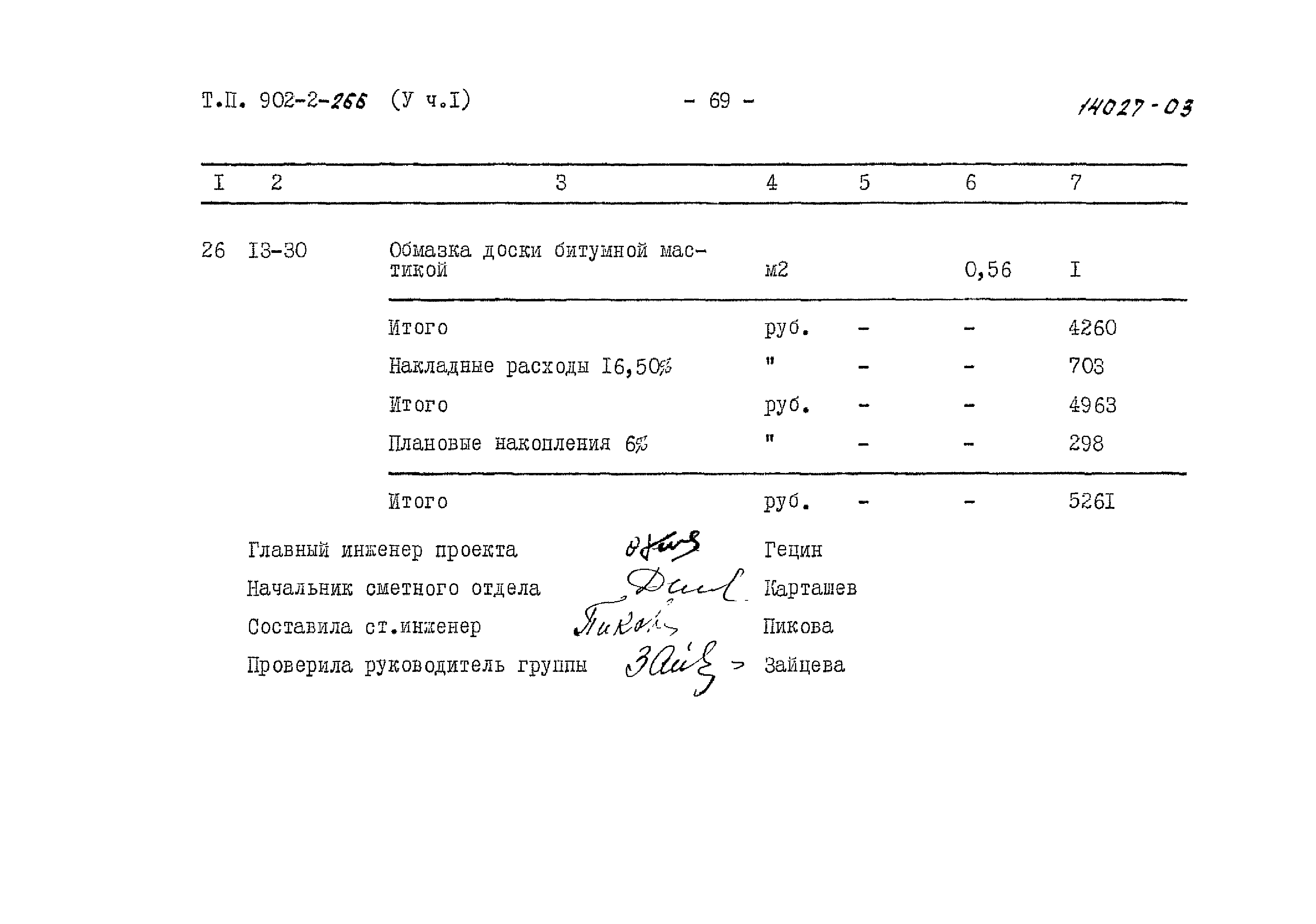Типовой проект 902-2-266