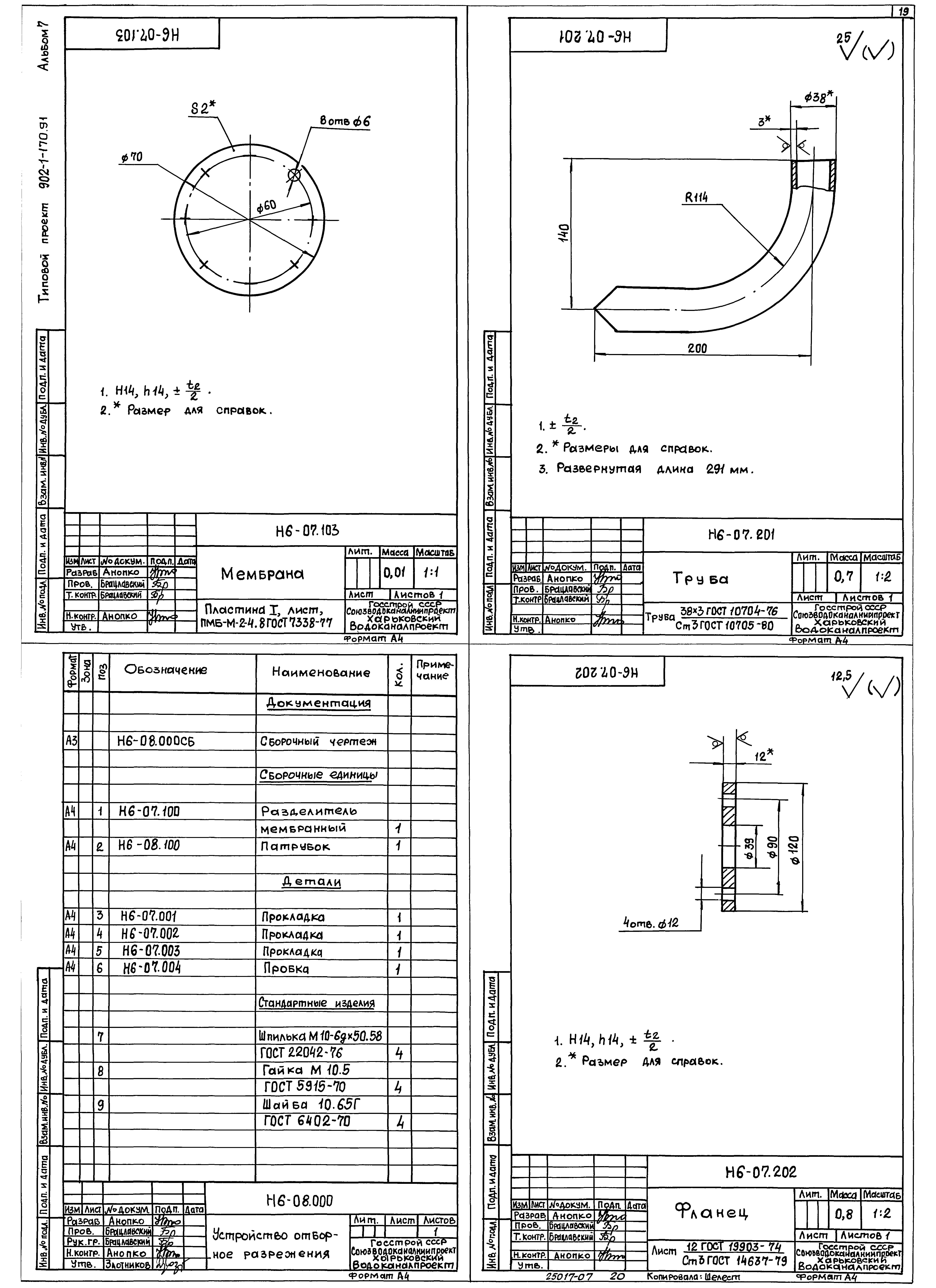 Типовой проект 902-1-171.91