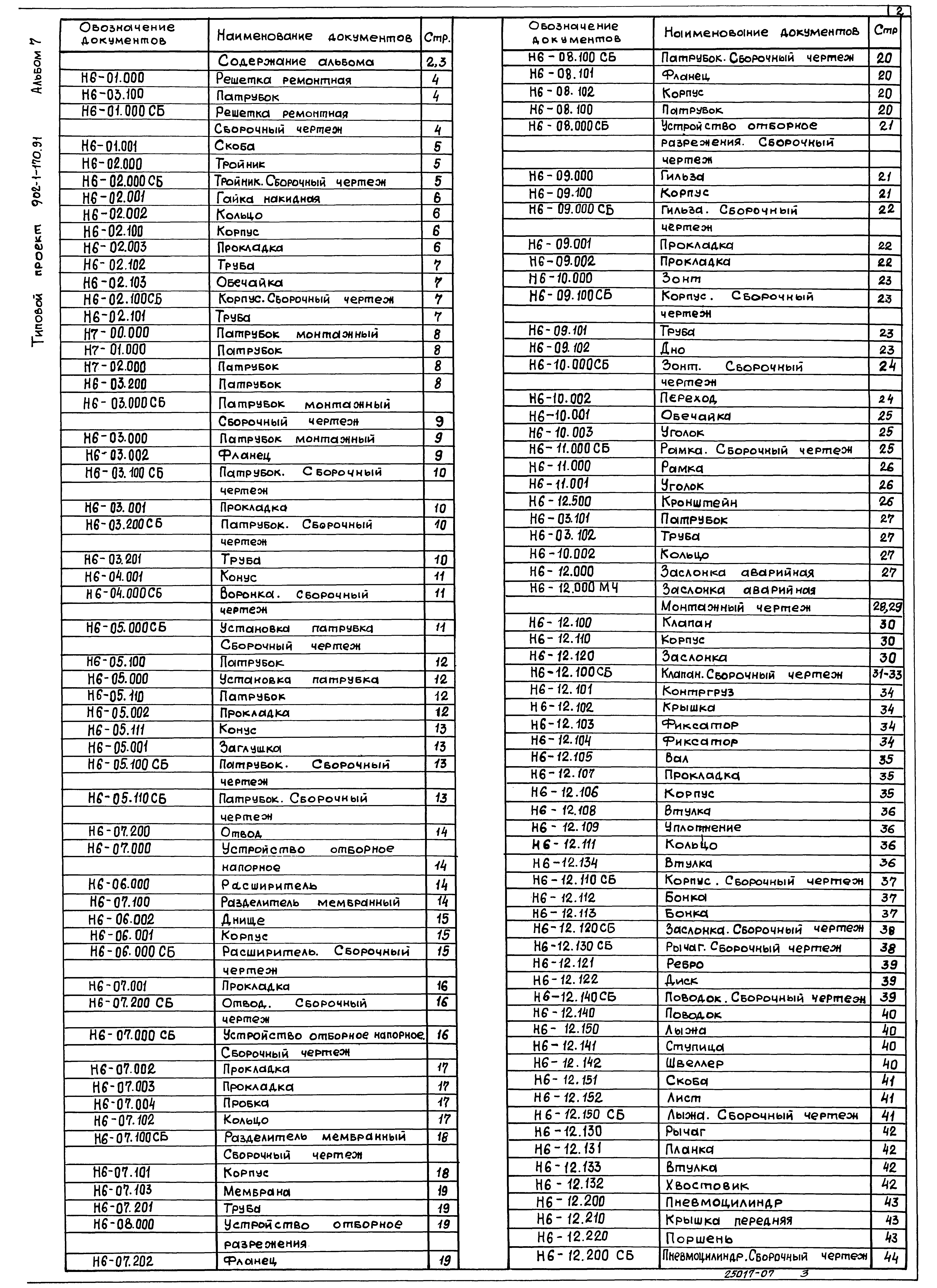 Типовой проект 902-1-171.91
