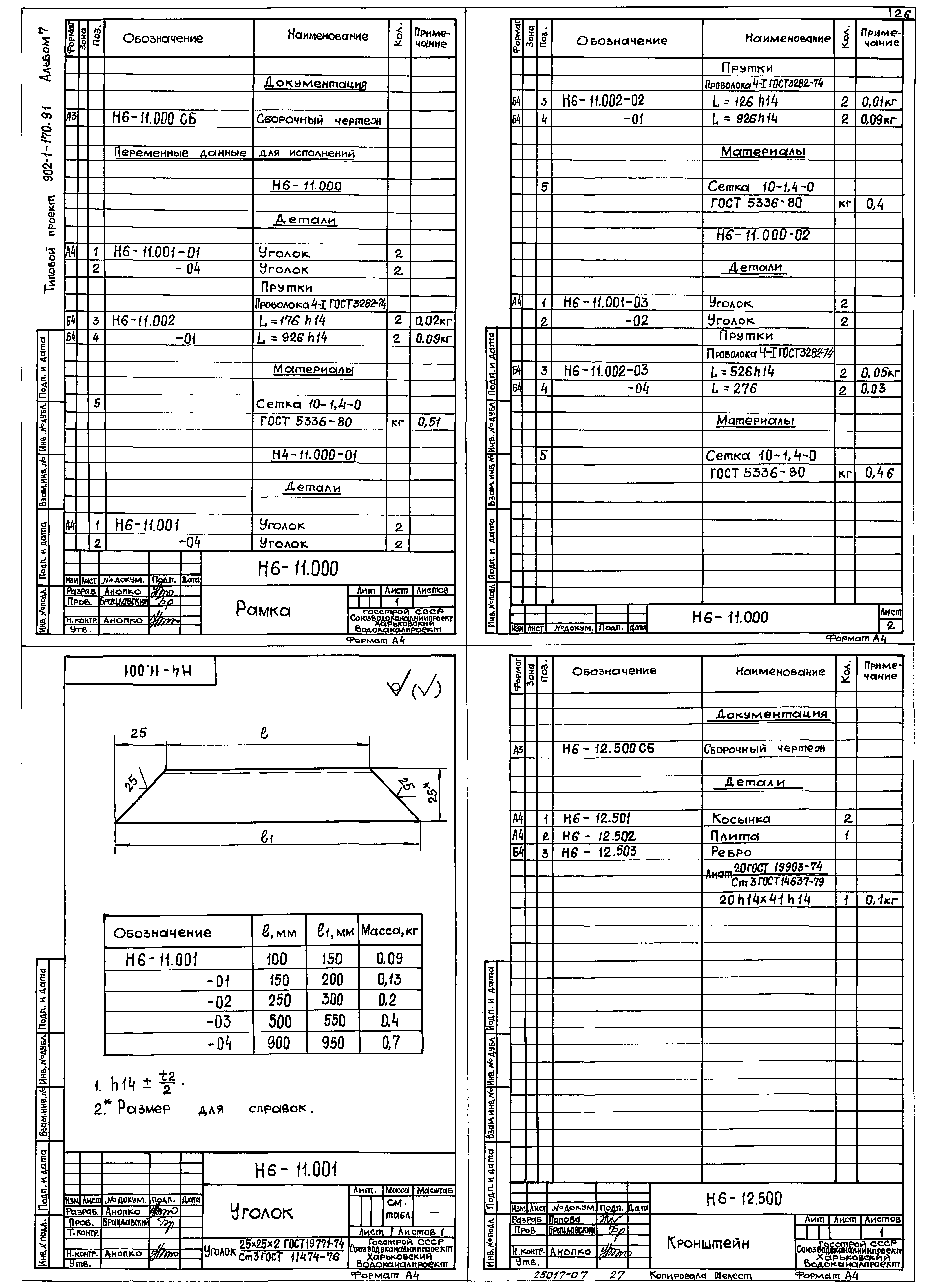 Типовой проект 902-1-171.91