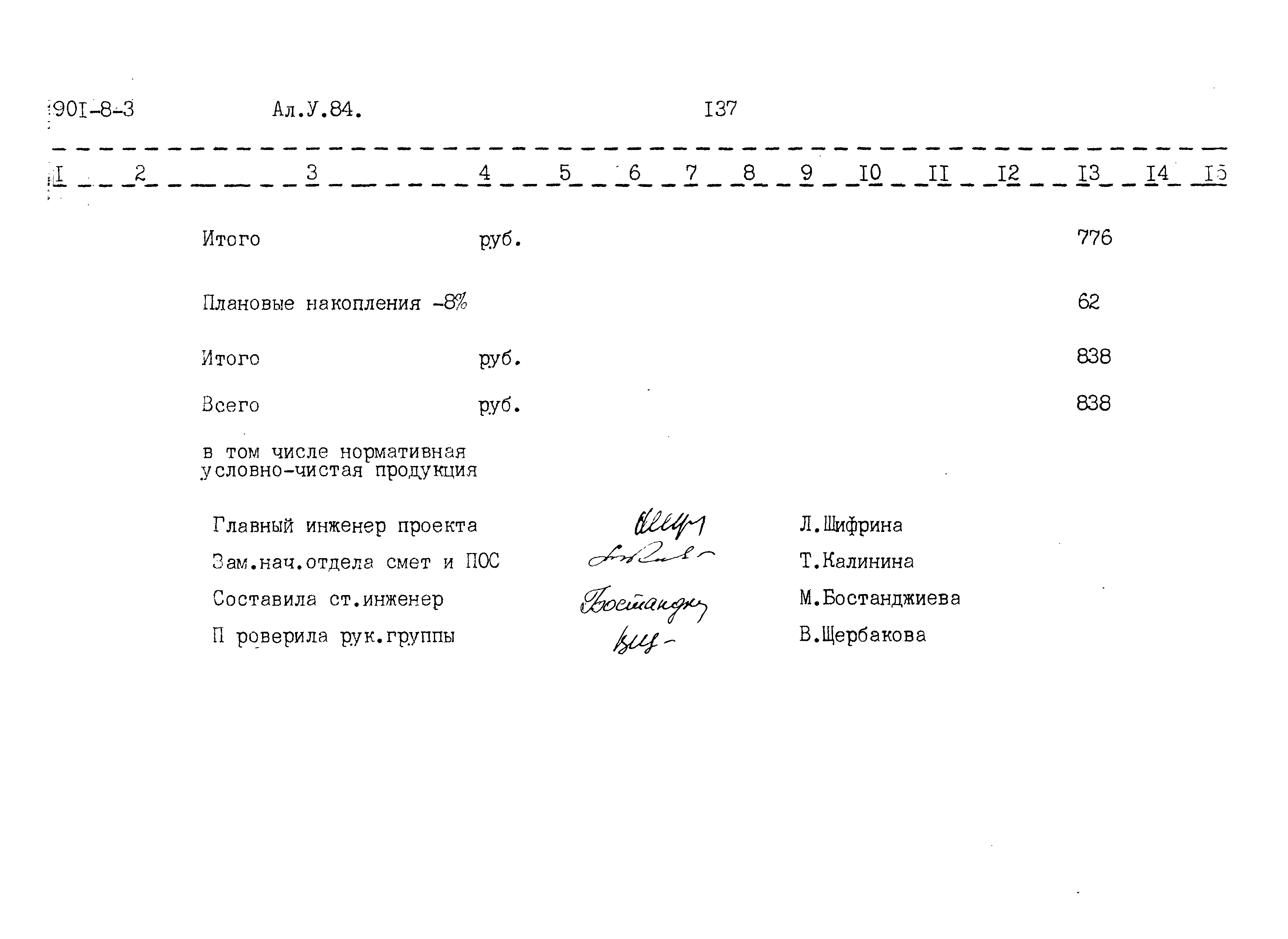 Типовой проект 901-8-3