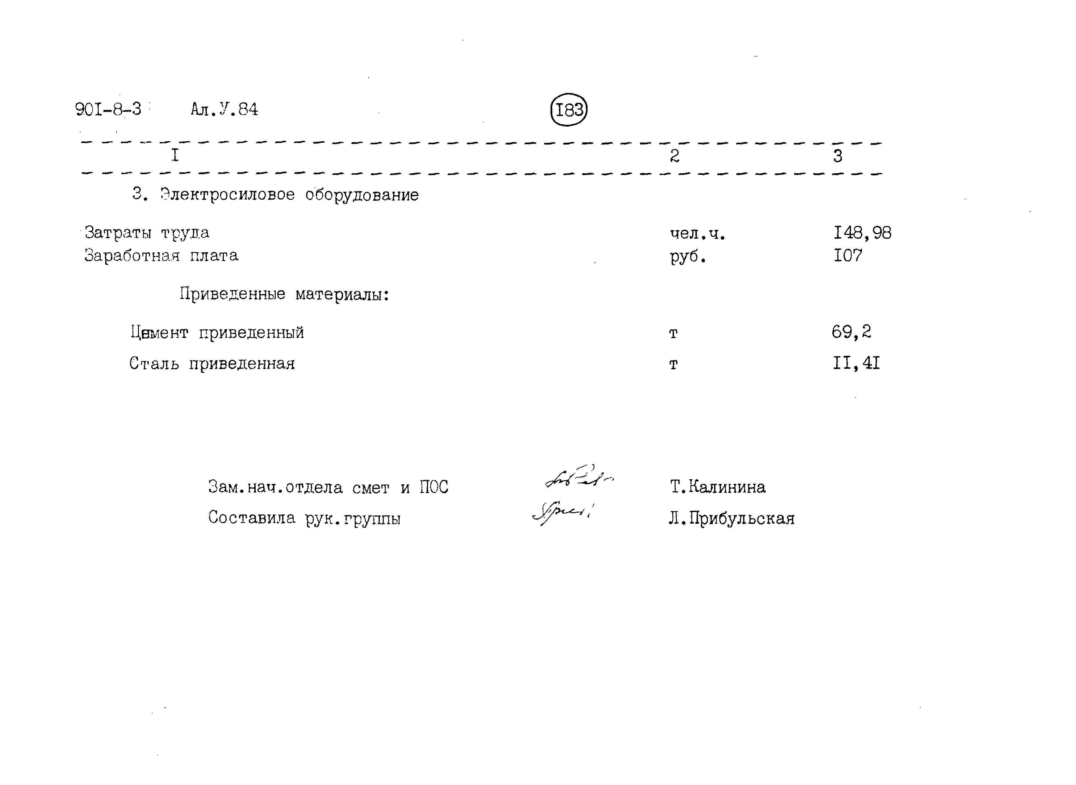 Типовой проект 901-8-3