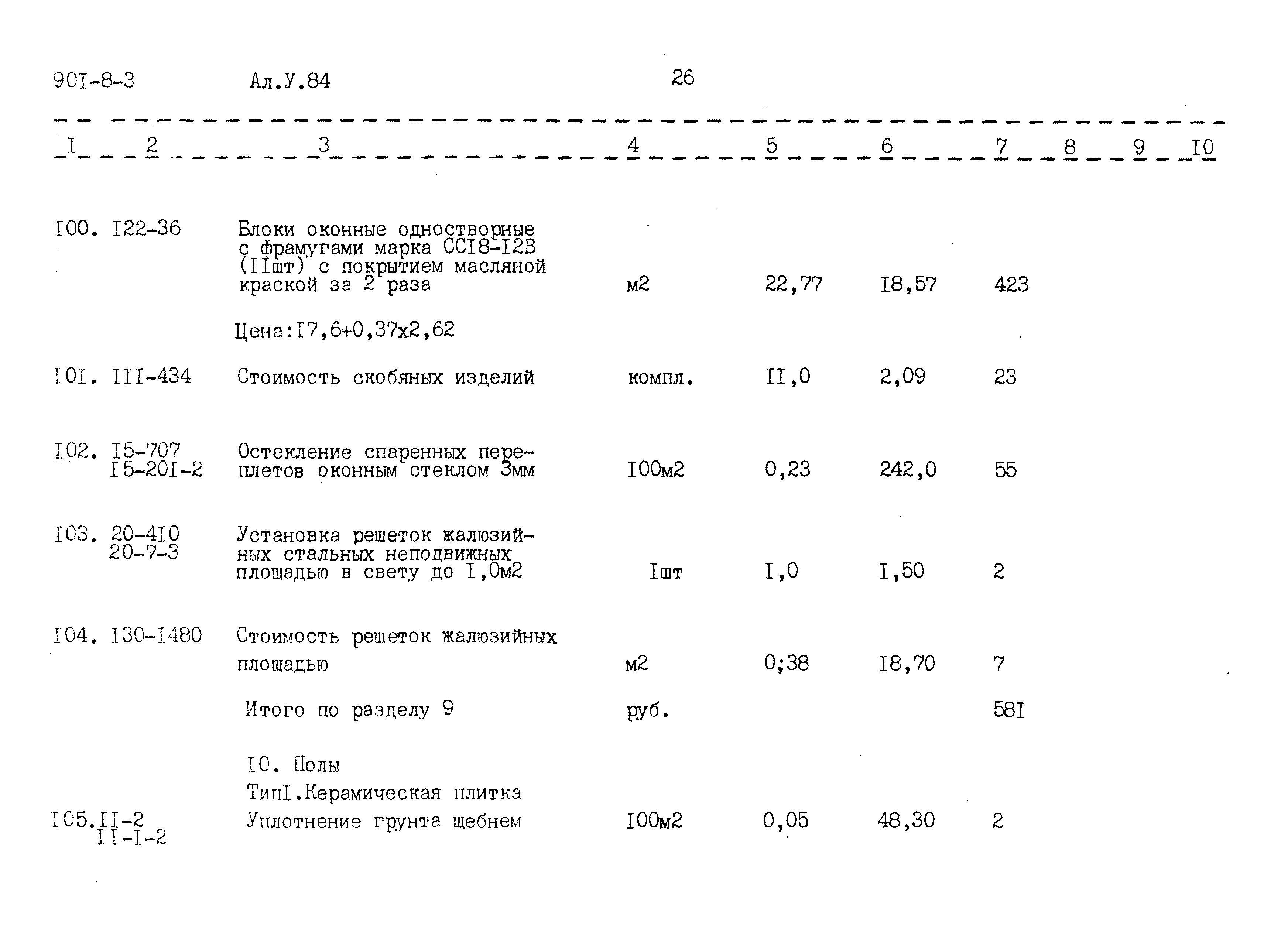 Типовой проект 901-8-3
