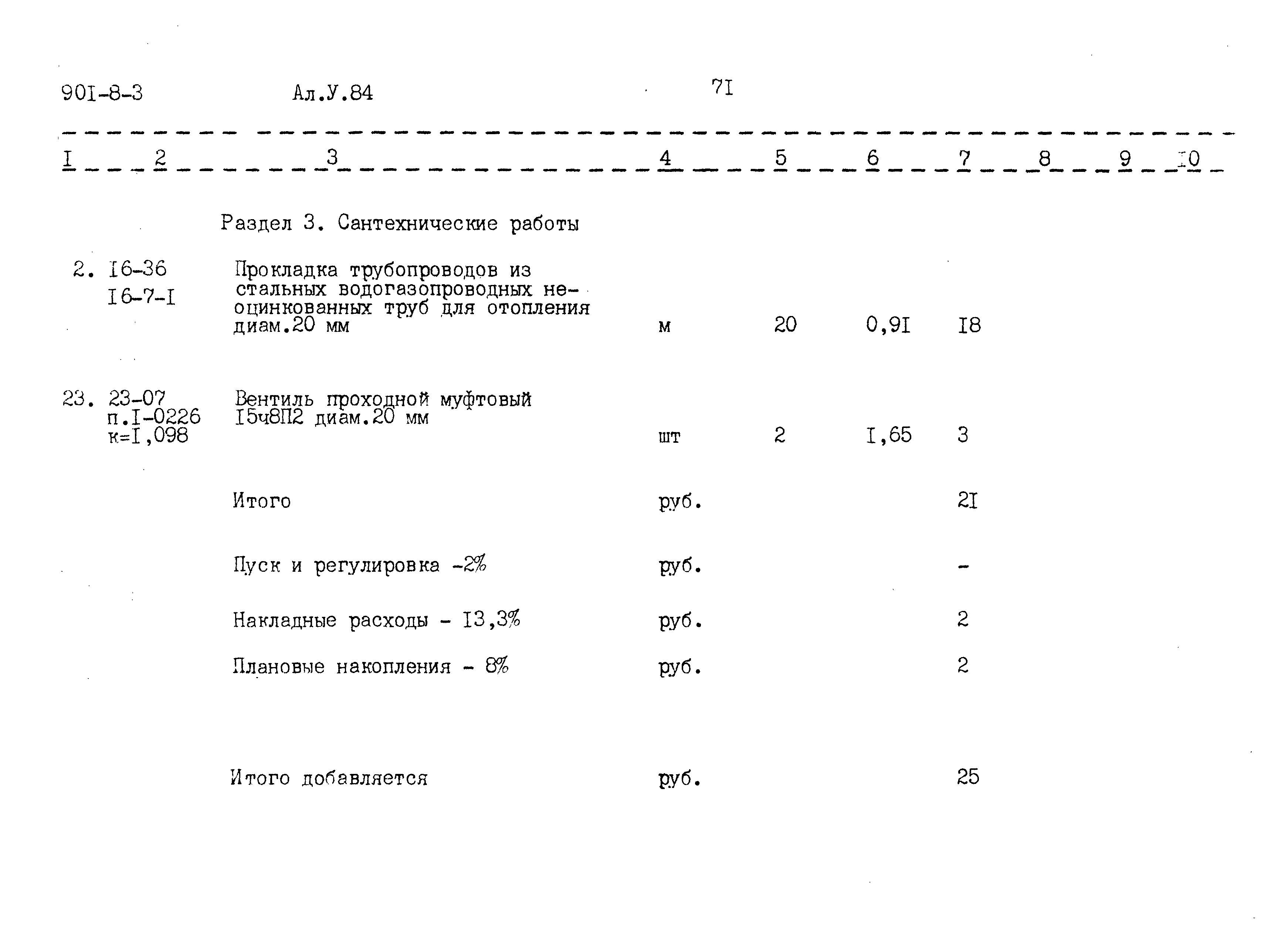 Типовой проект 901-8-3