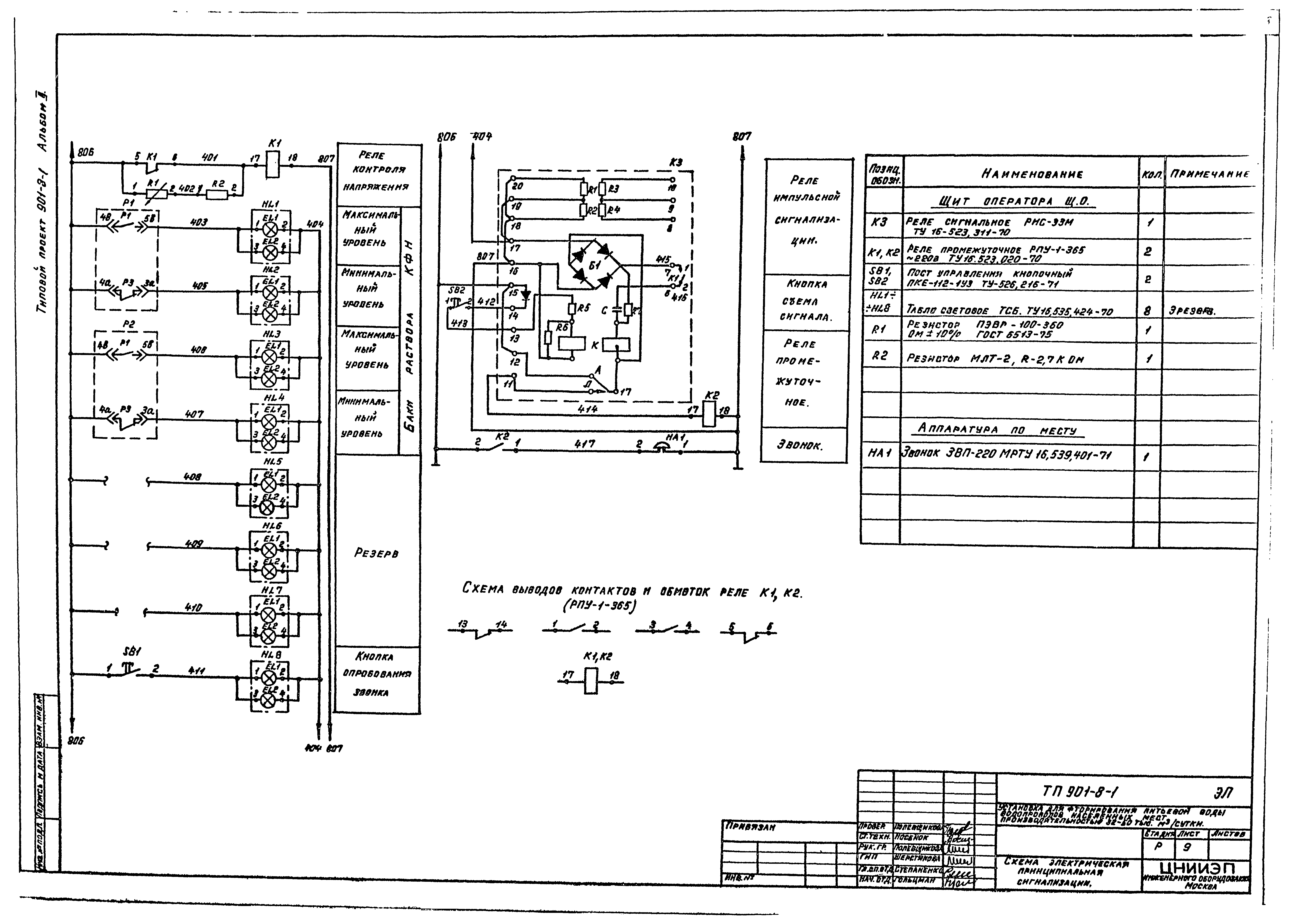 Типовой проект 901-8-1