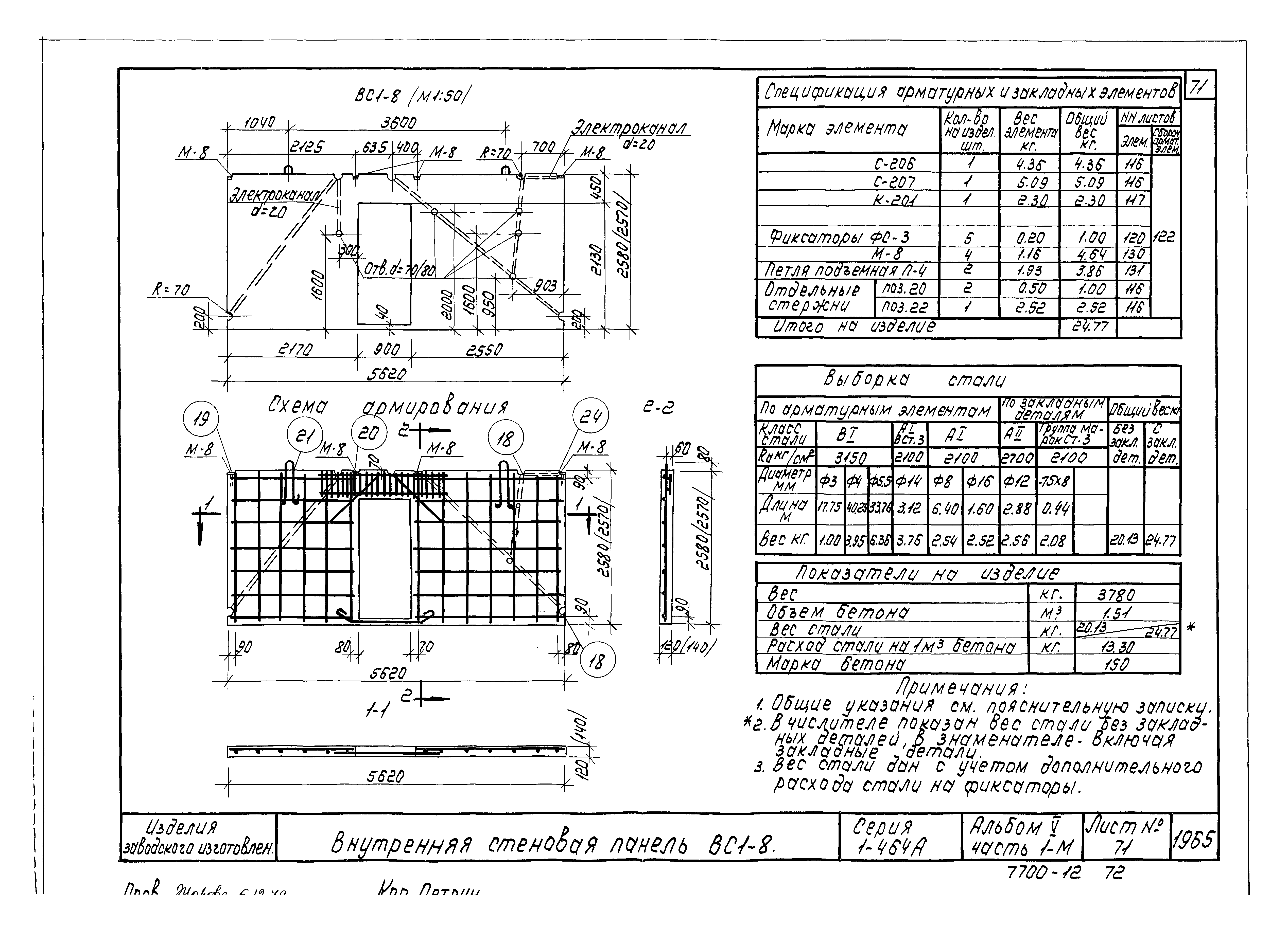 Типовой проект Серия 1-464А