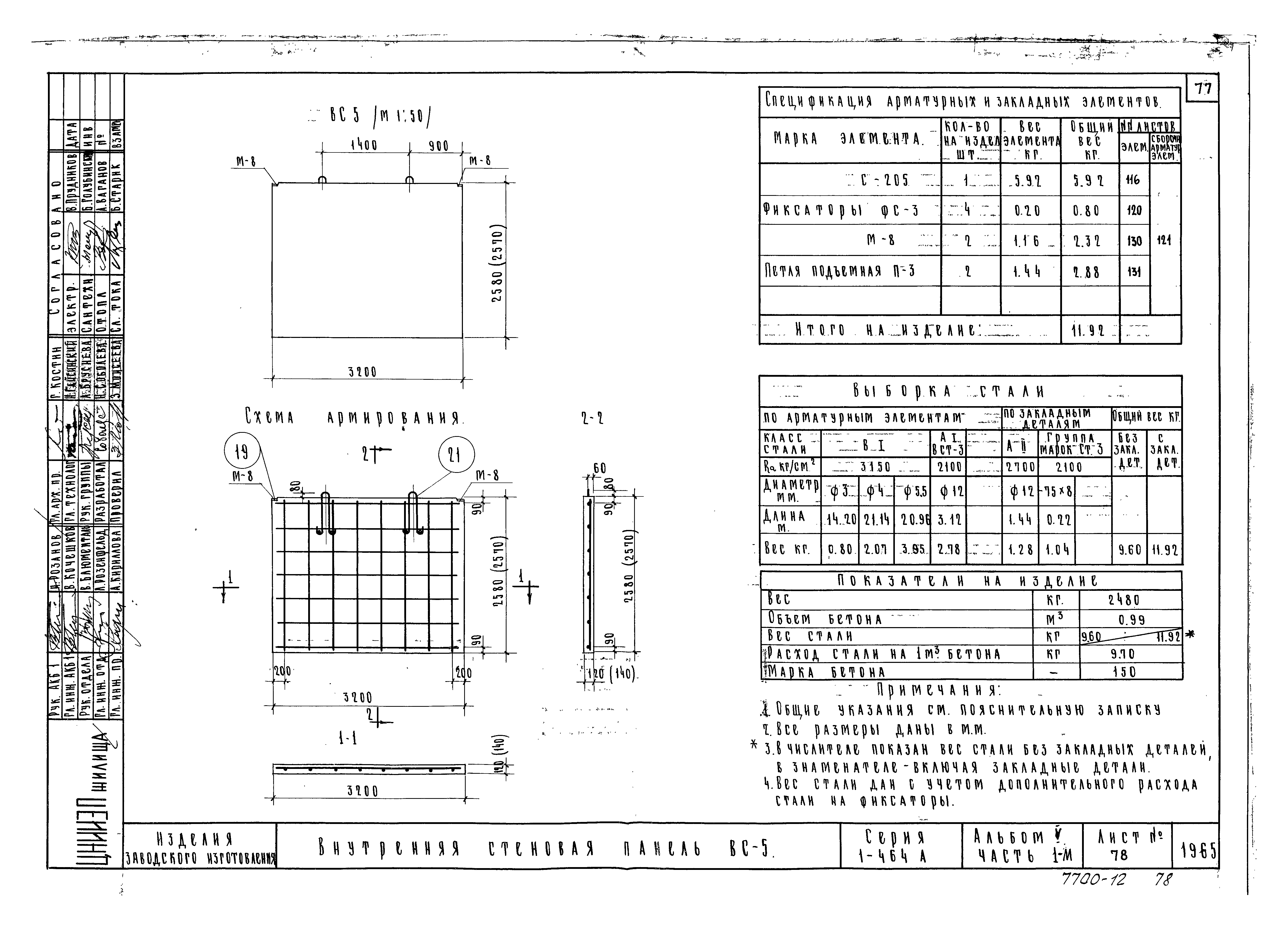 Типовой проект Серия 1-464А