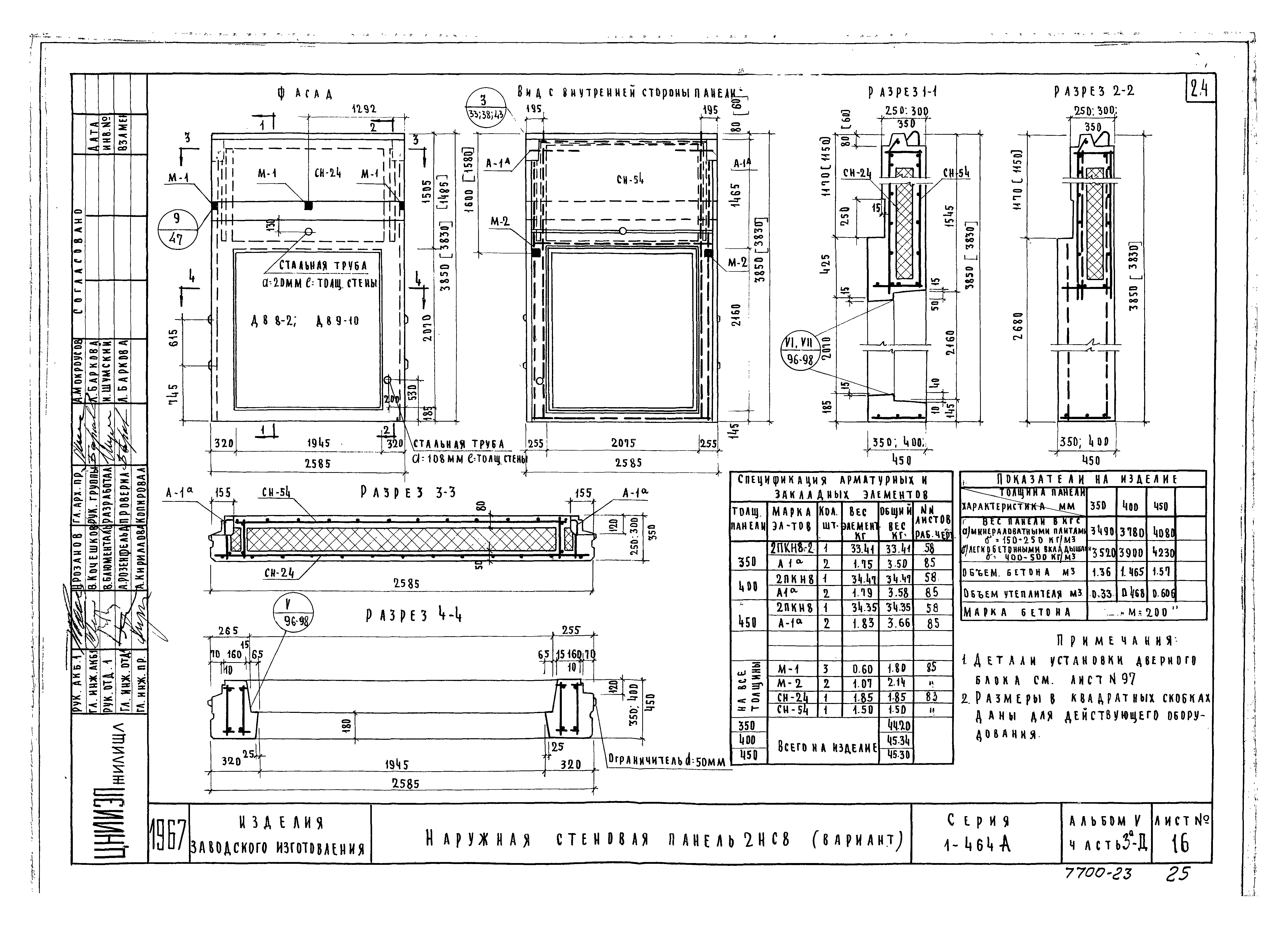 Типовой проект Серия 1-464А