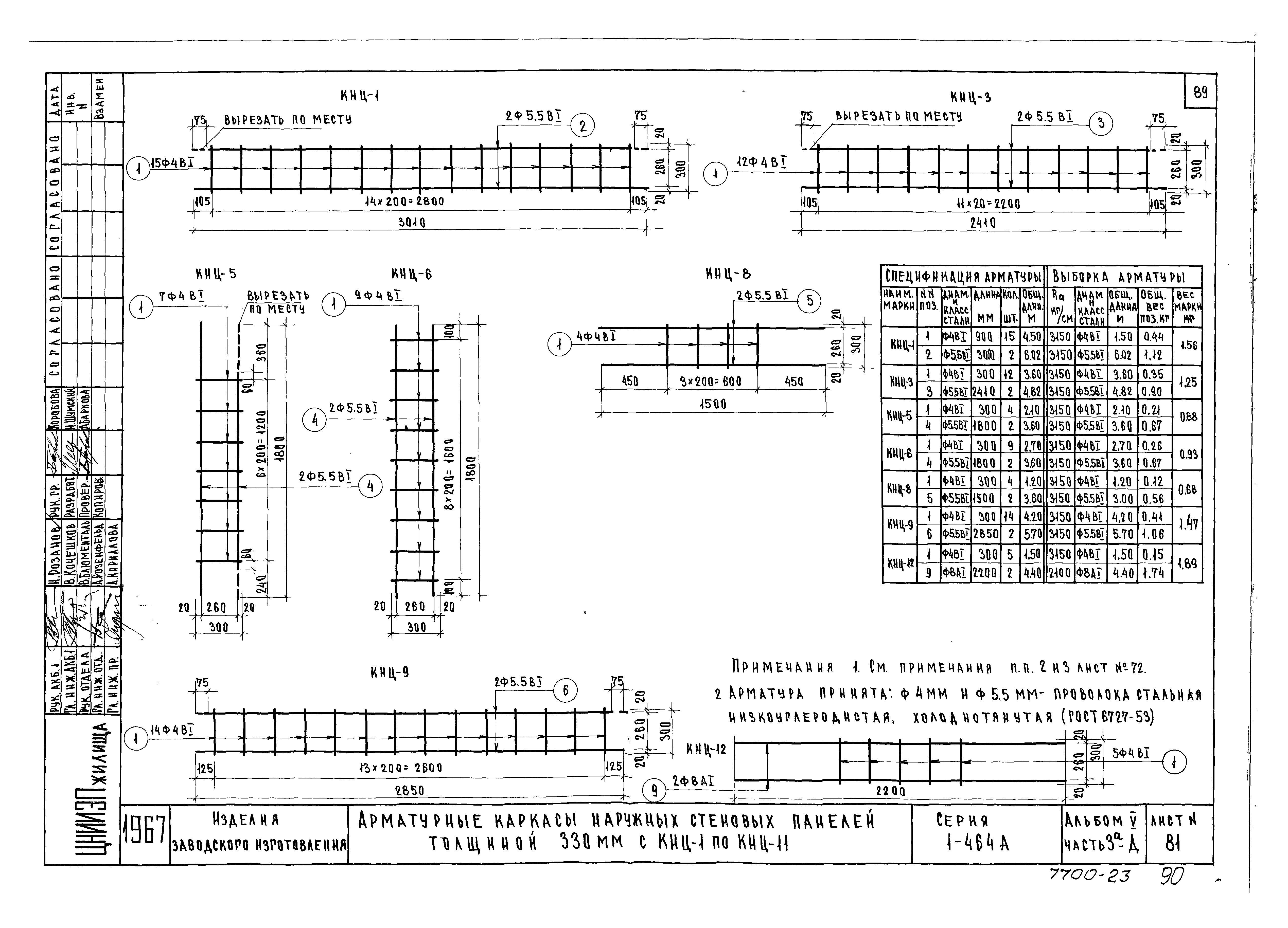 Типовой проект Серия 1-464А