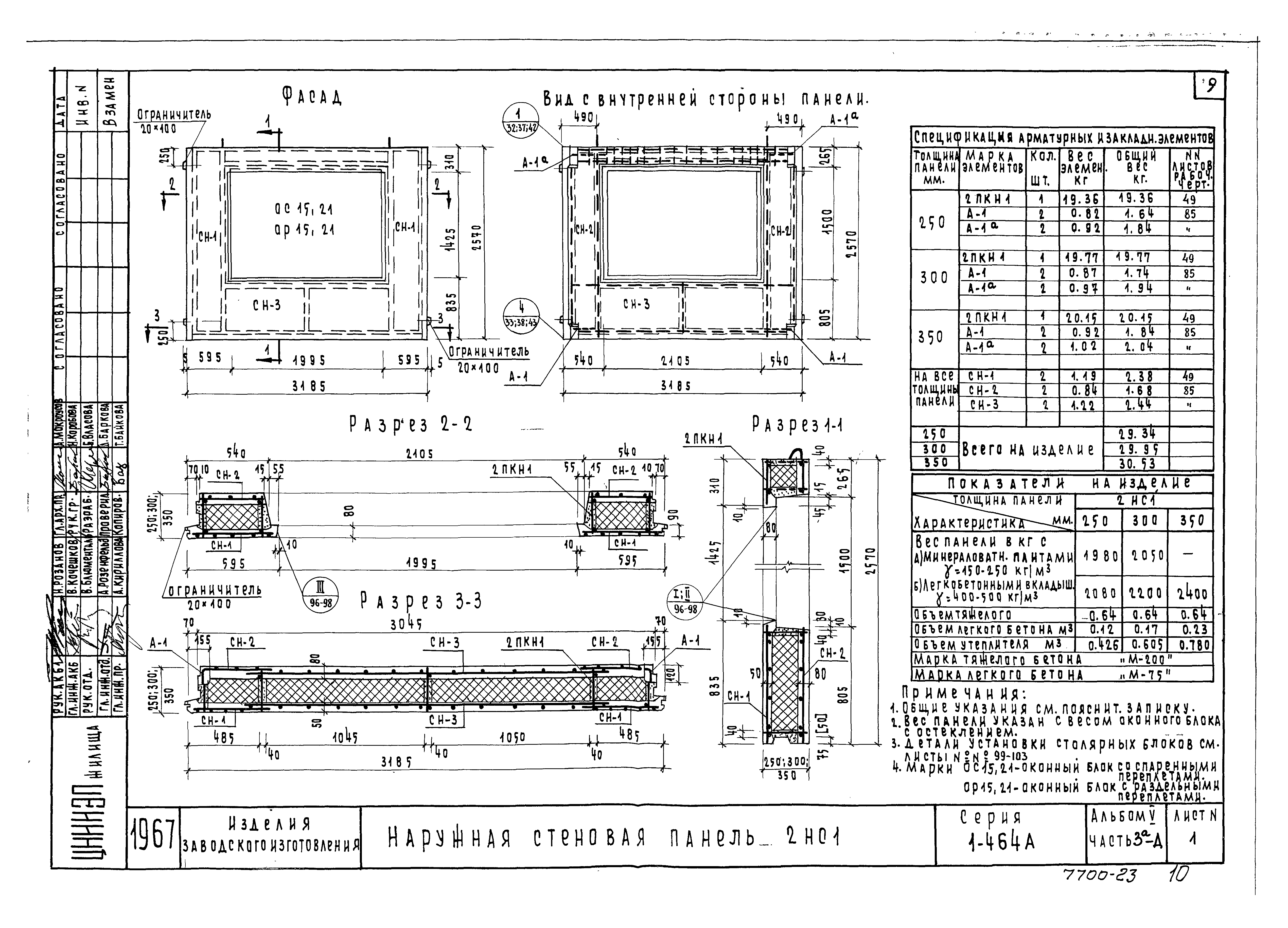 Типовой проект Серия 1-464А