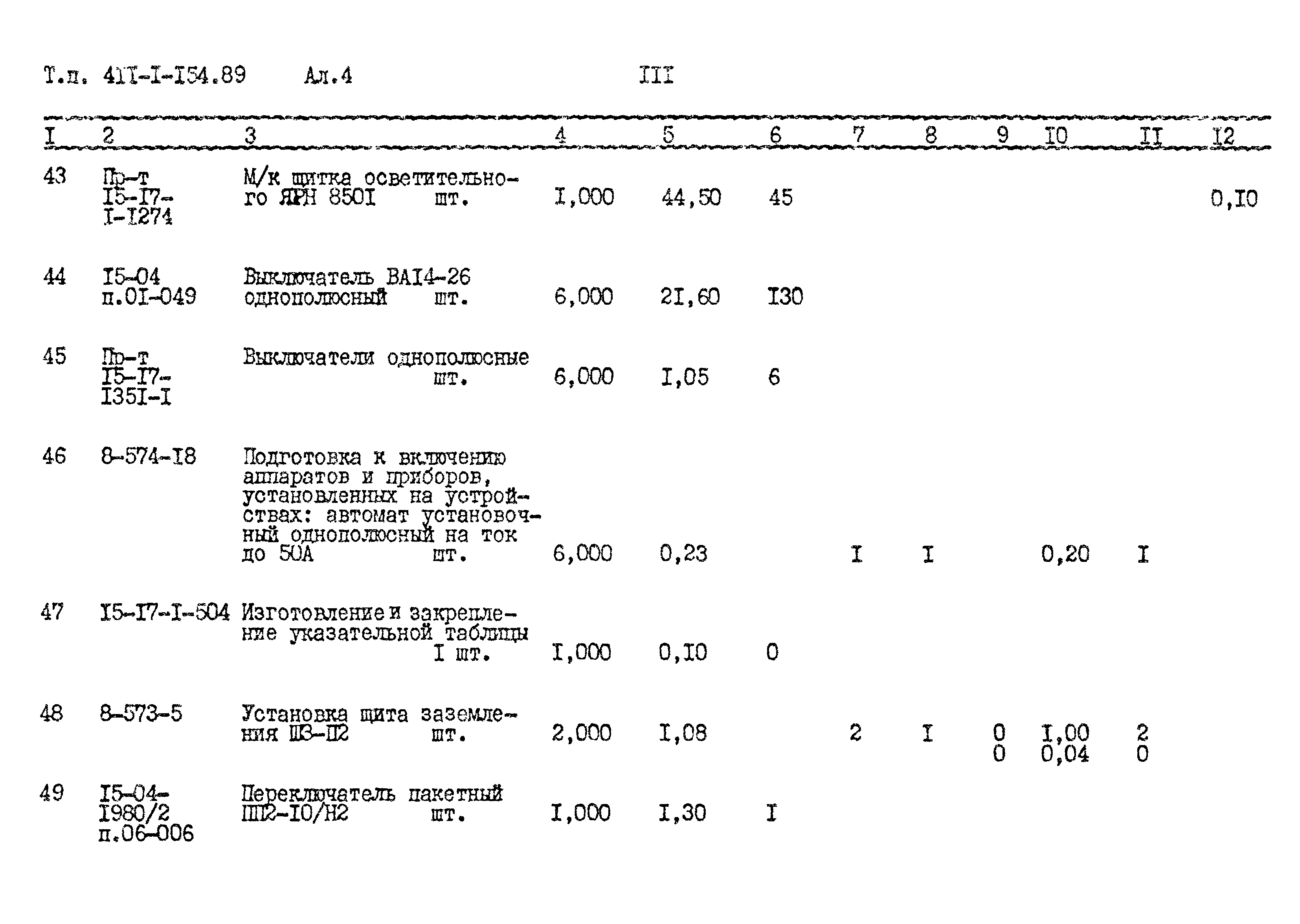 Типовой проект 411-1-154.89