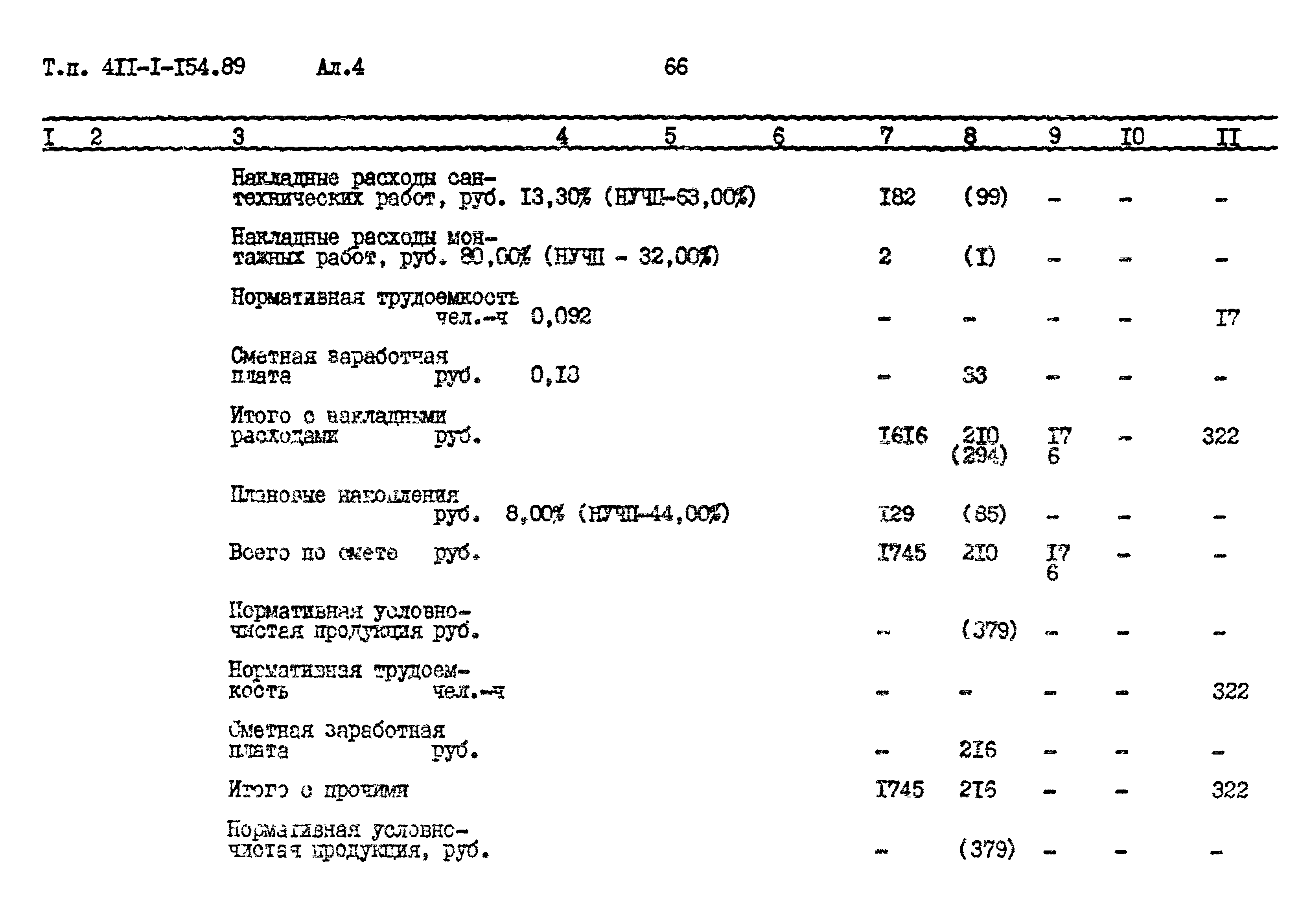 Типовой проект 411-1-154.89