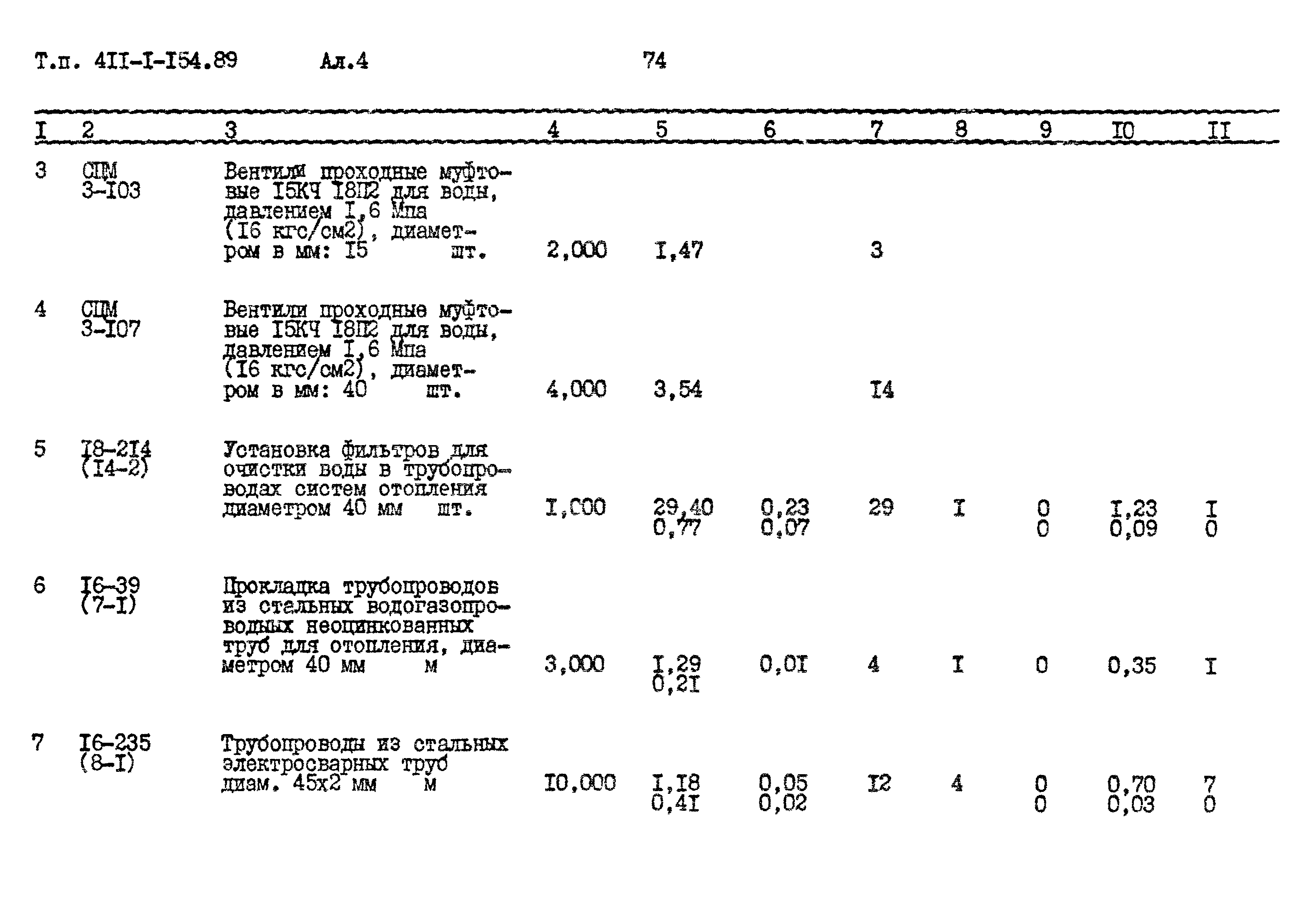 Типовой проект 411-1-154.89