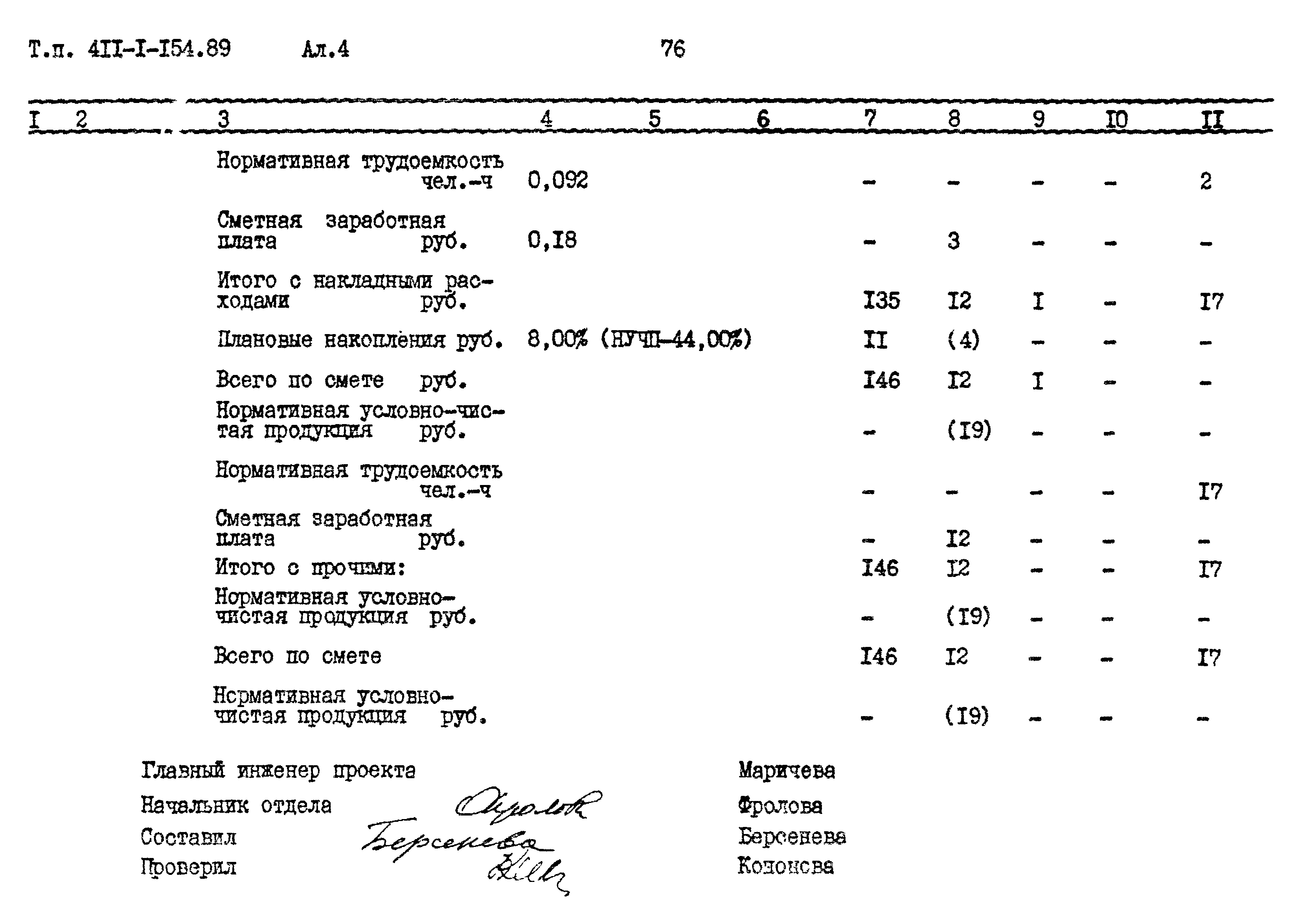 Типовой проект 411-1-154.89