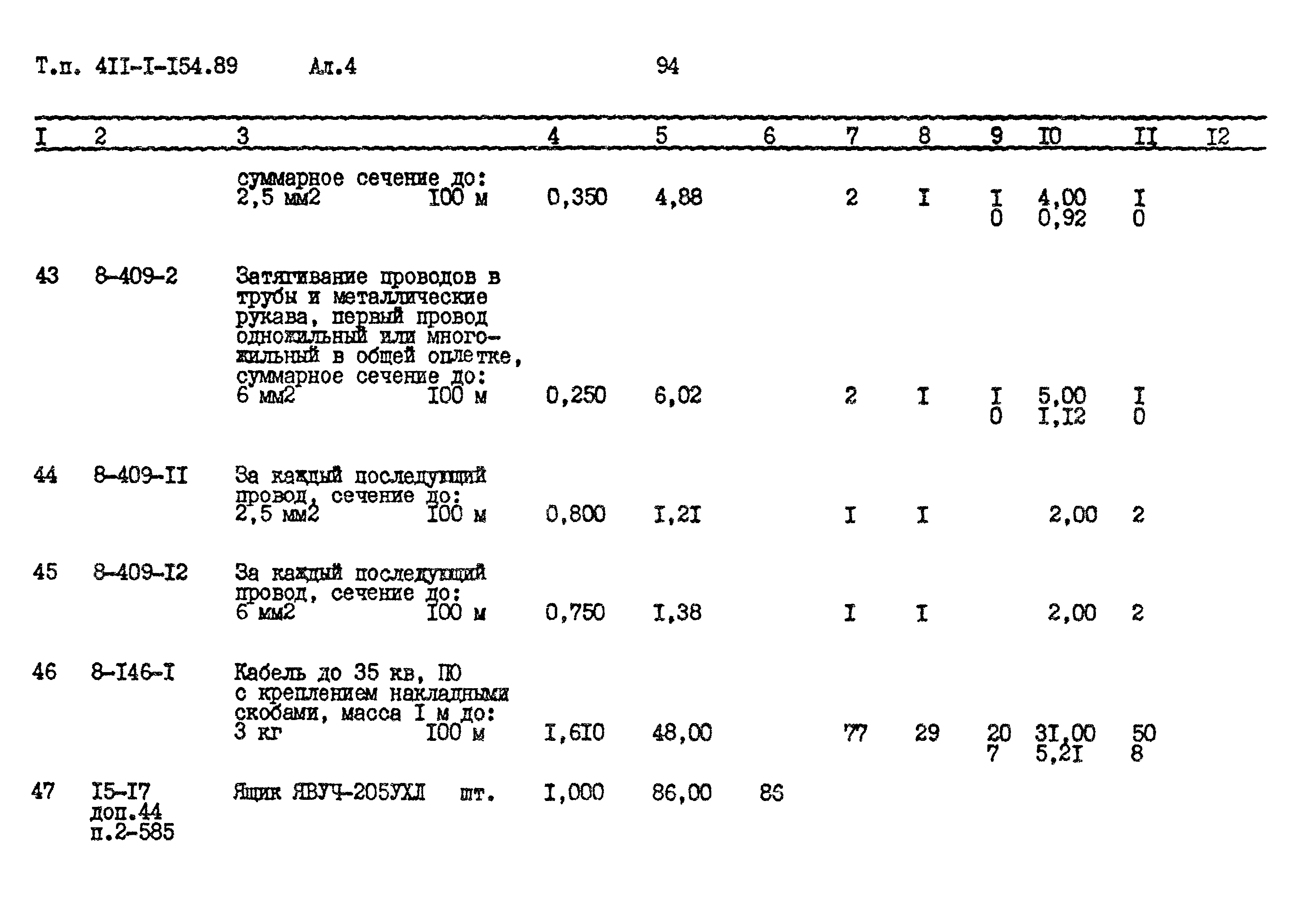 Типовой проект 411-1-154.89