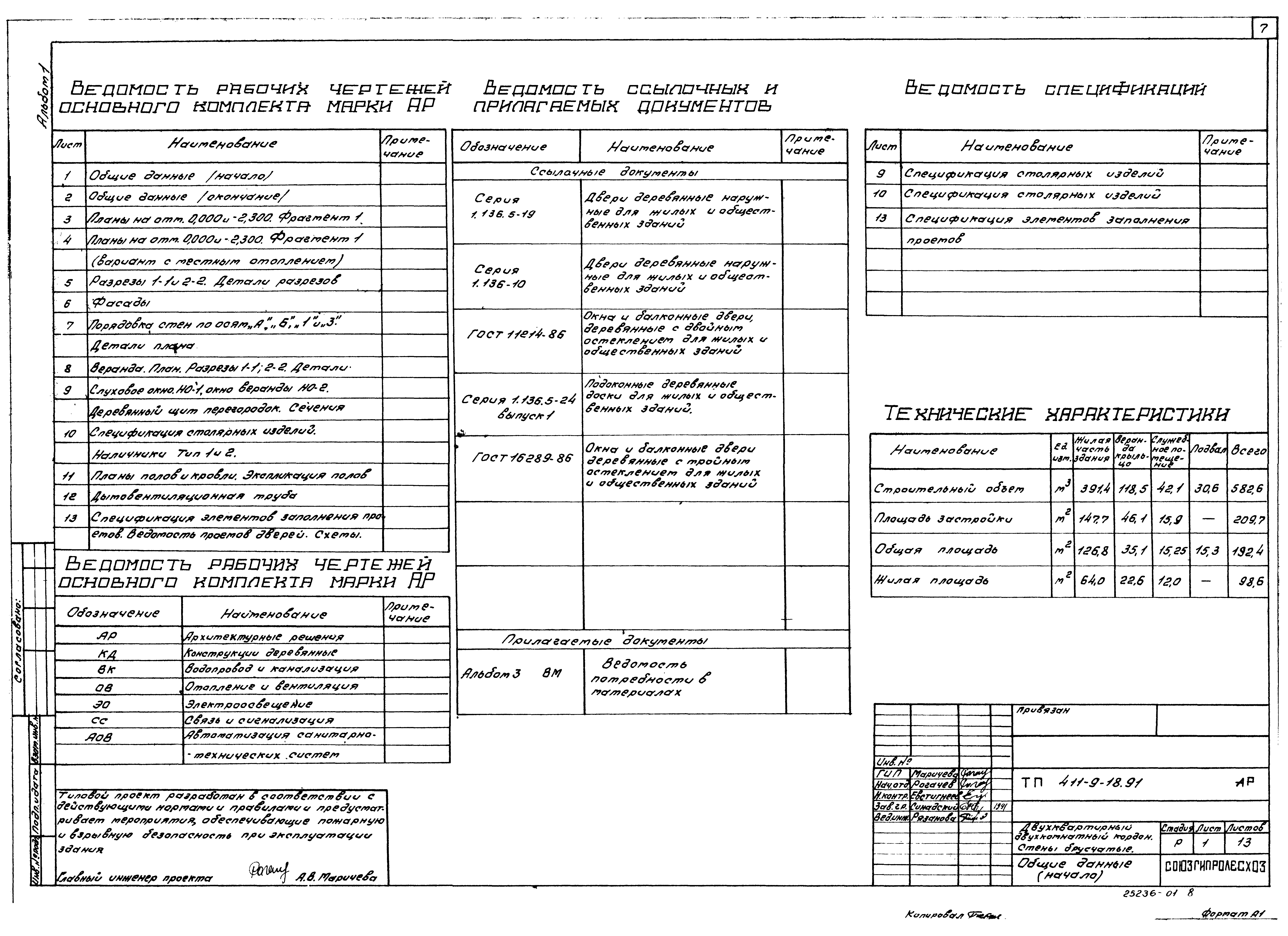 Типовой проект 411-9-18.91