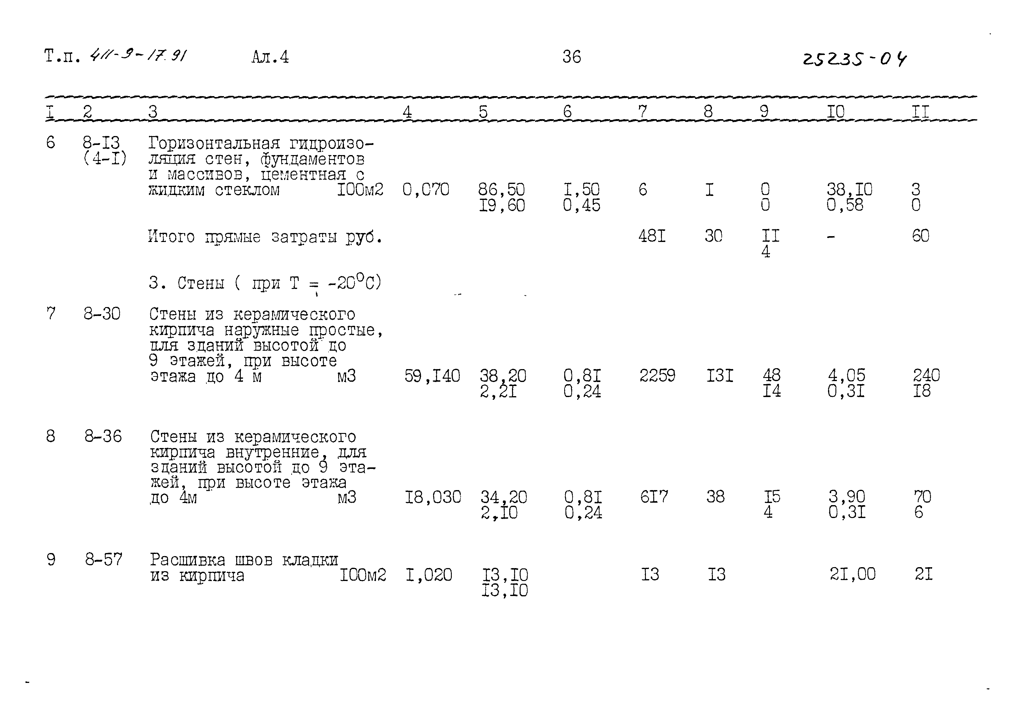 Типовой проект 411-9-17.91
