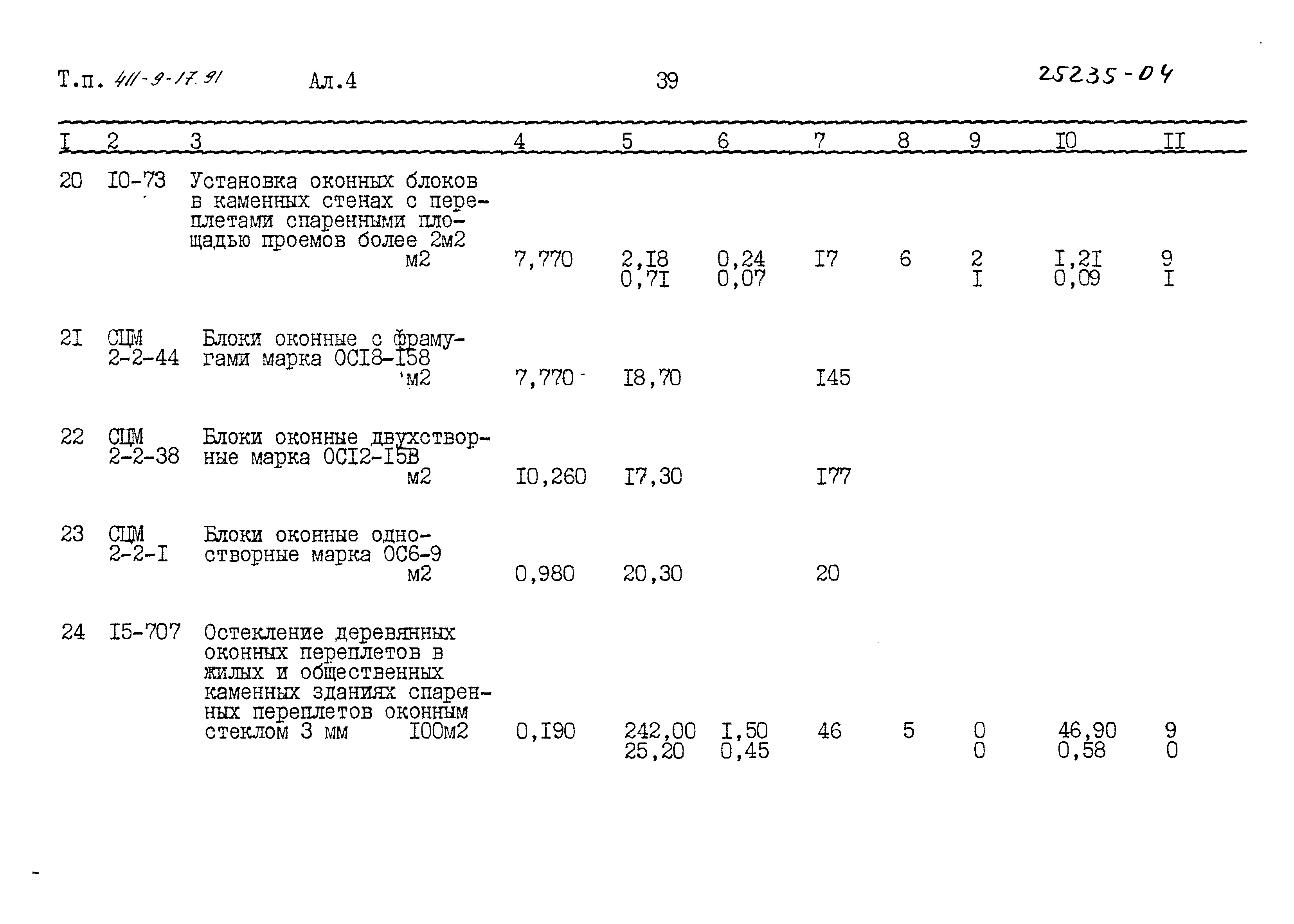 Типовой проект 411-9-17.91