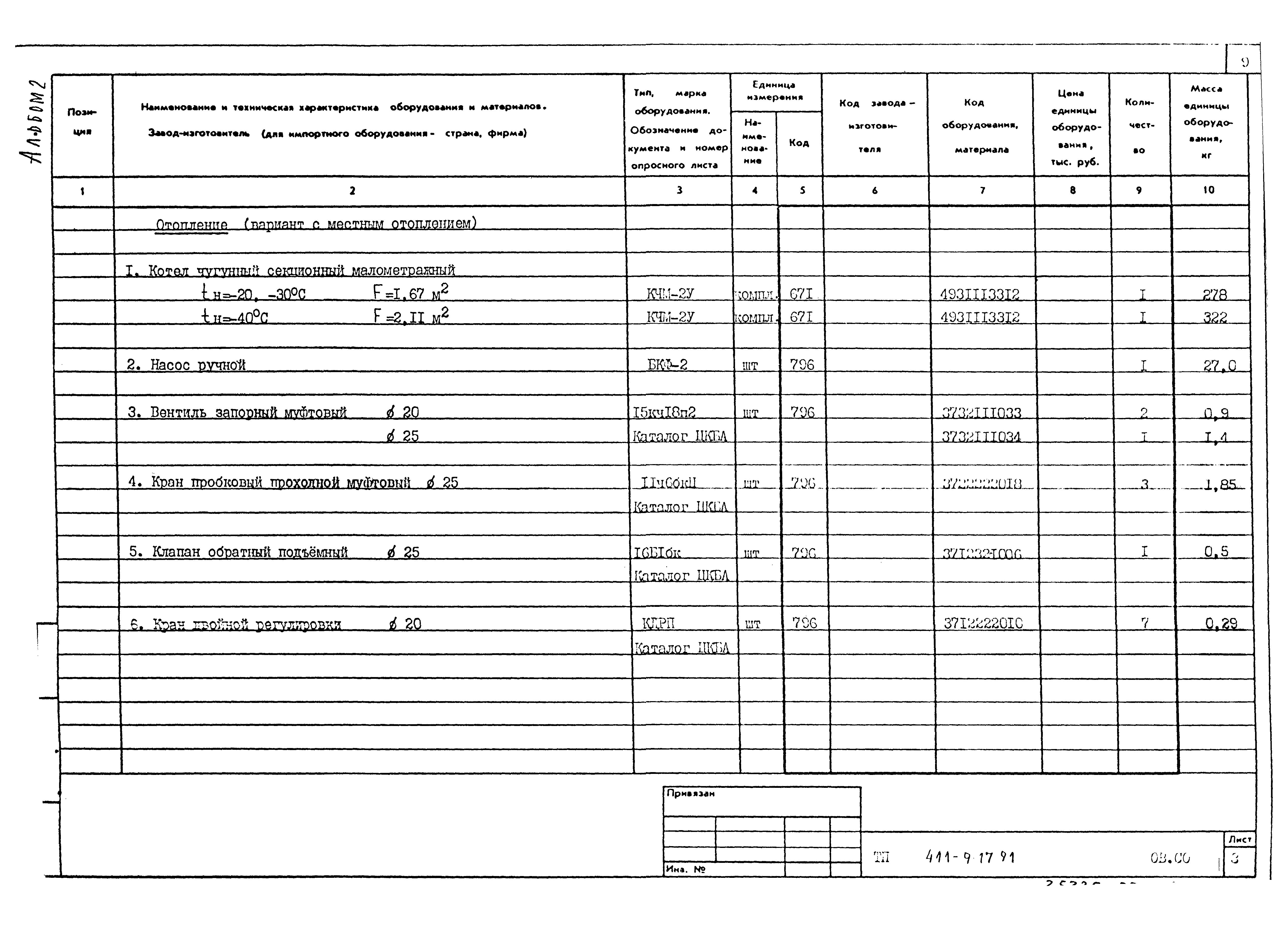 Типовой проект 411-9-17.91