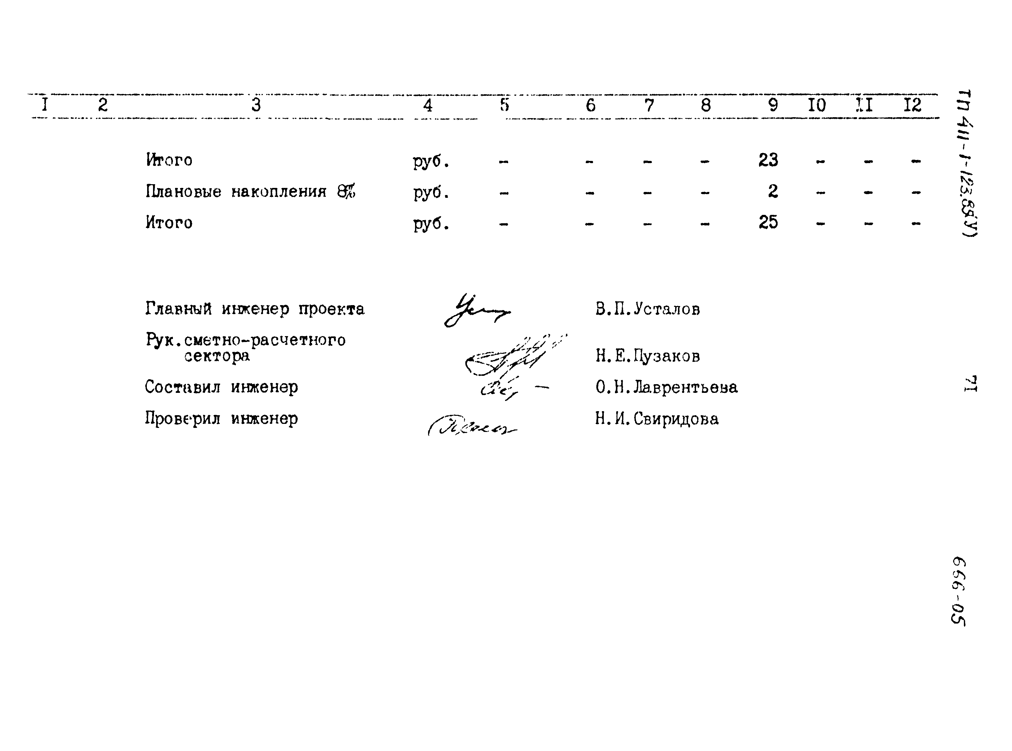 Типовой проект 411-1-123.85