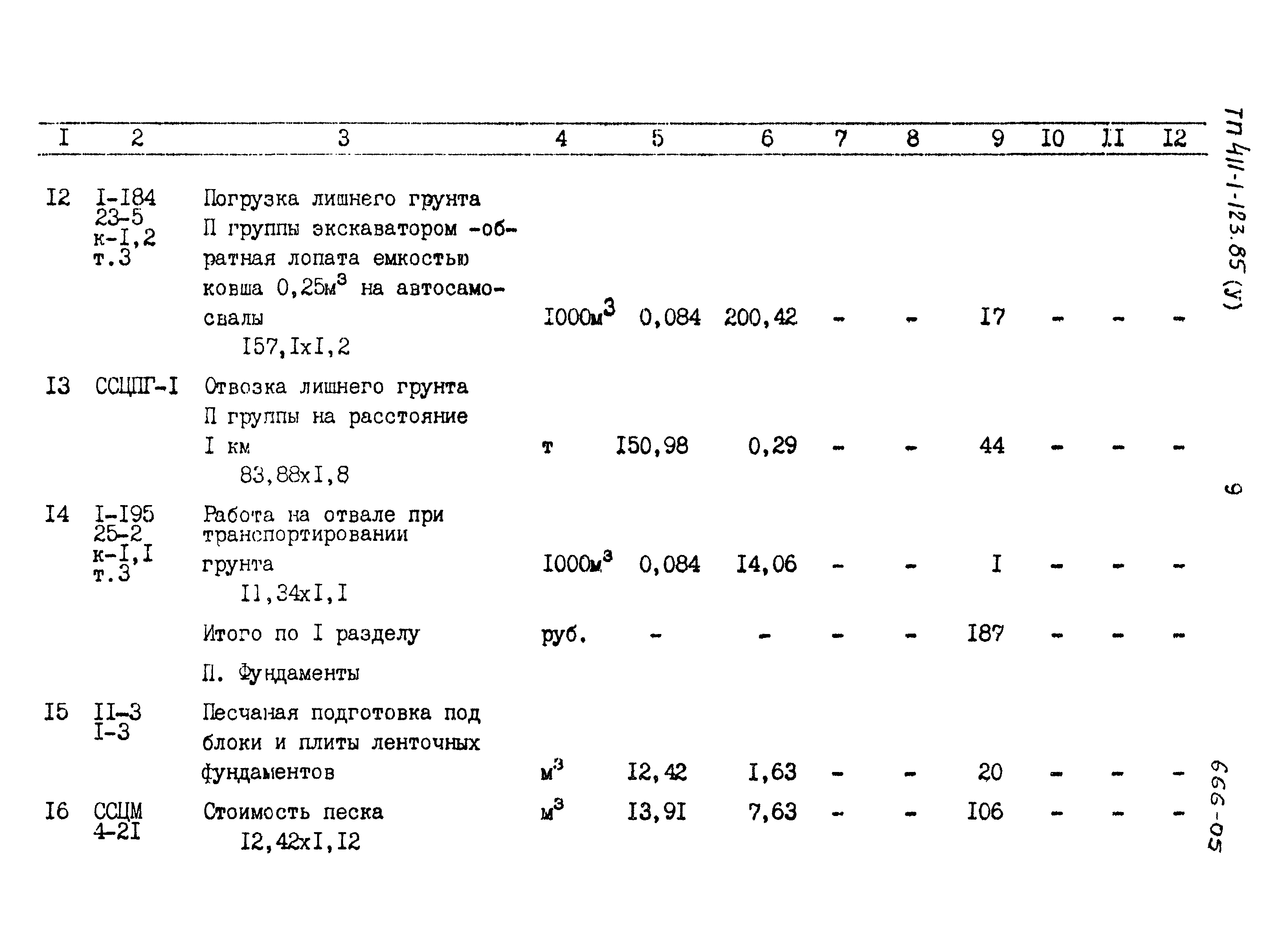 Типовой проект 411-1-123.85