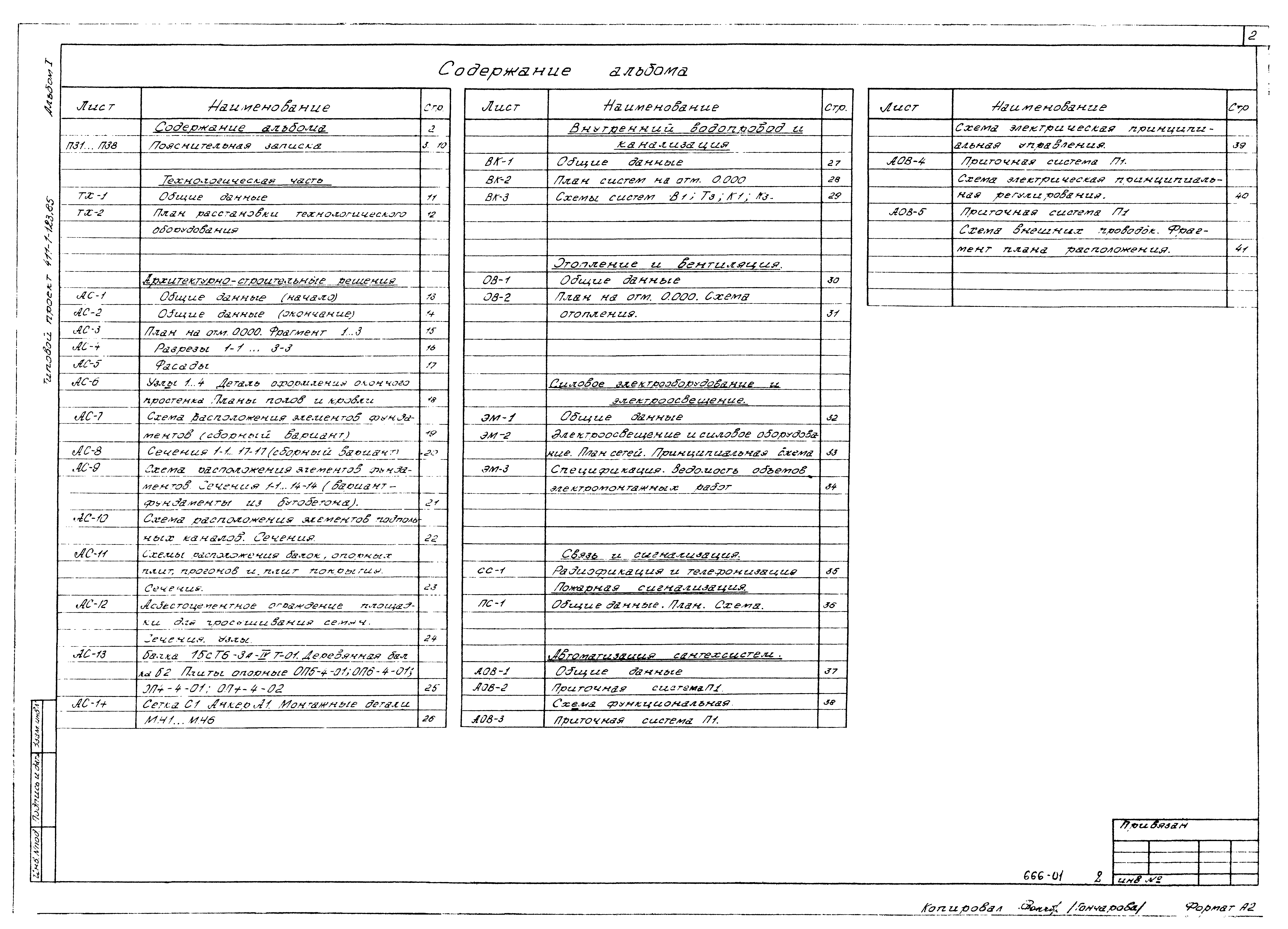 Типовой проект 411-1-123.85