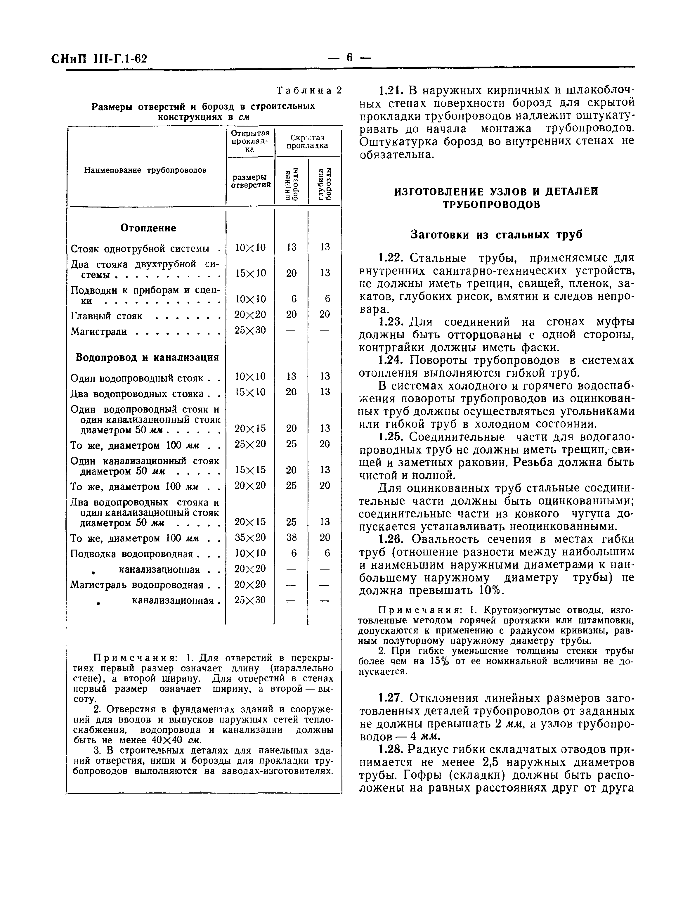 СНиП III-Г.1-62