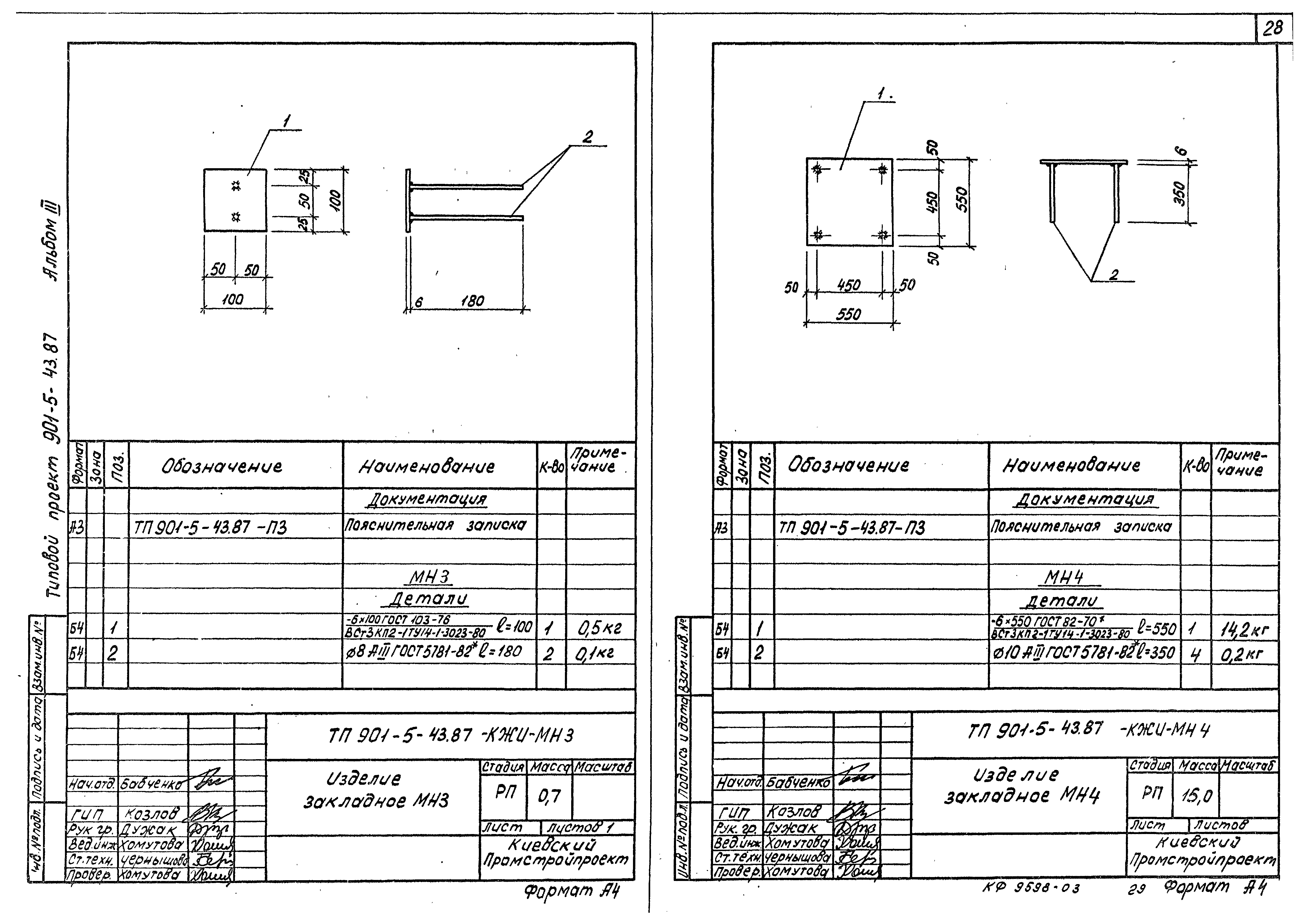 Типовой проект 901-5-43.87