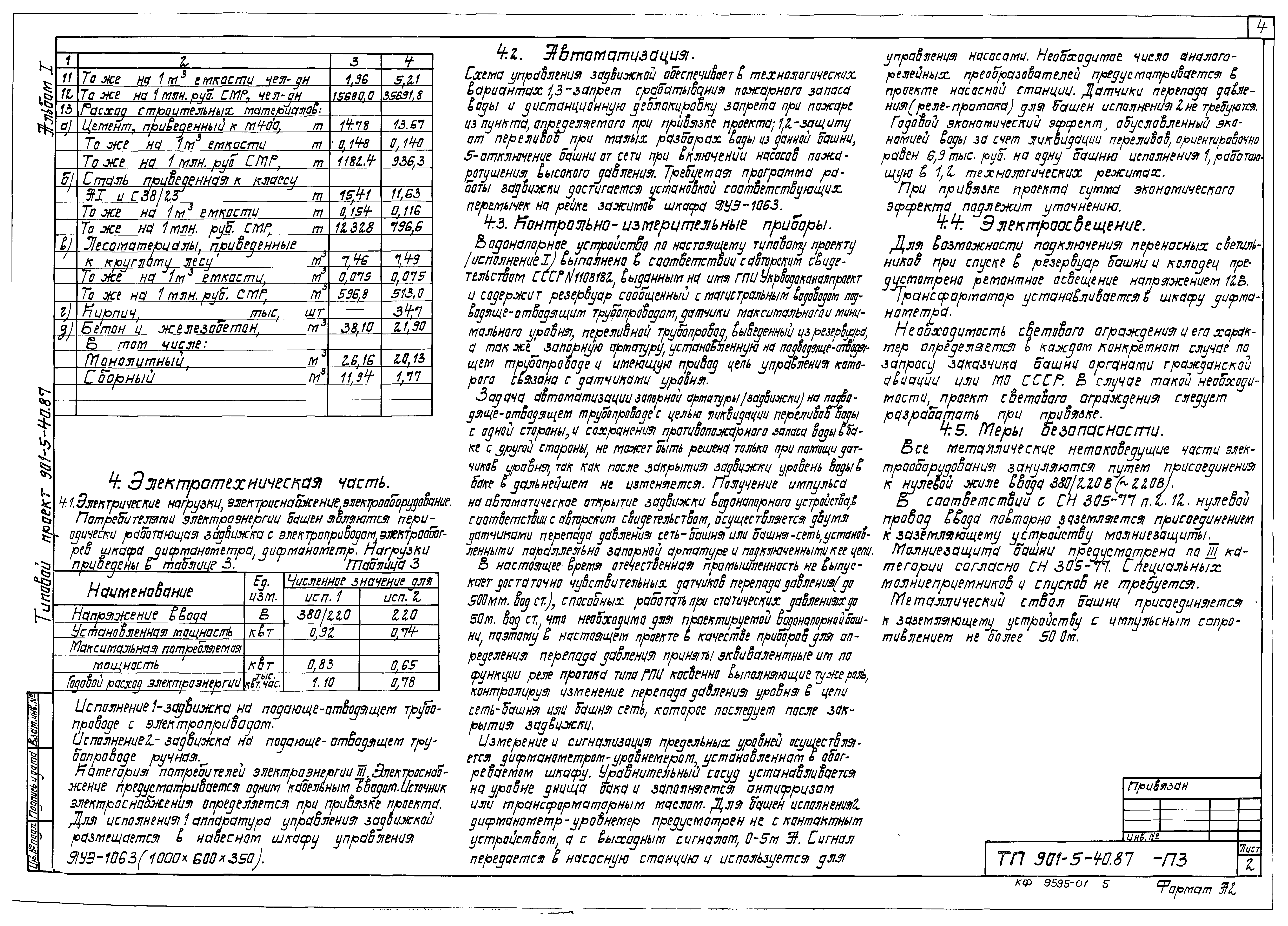 Типовой проект 901-5-40.87