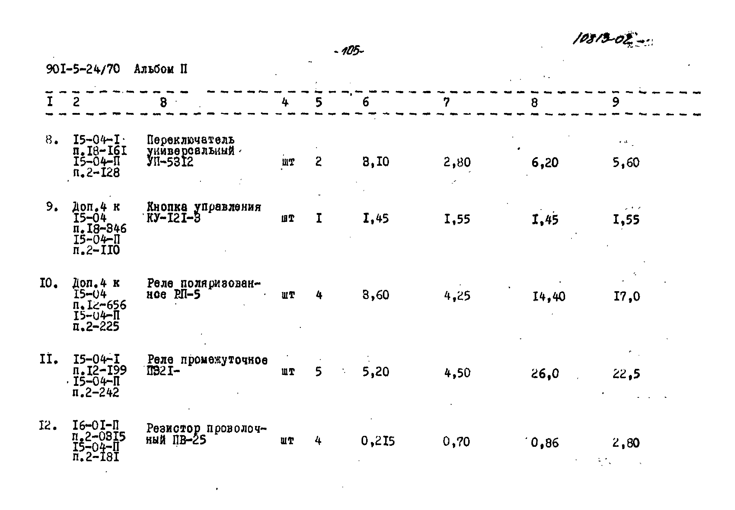 Типовой проект 901-5-24/70