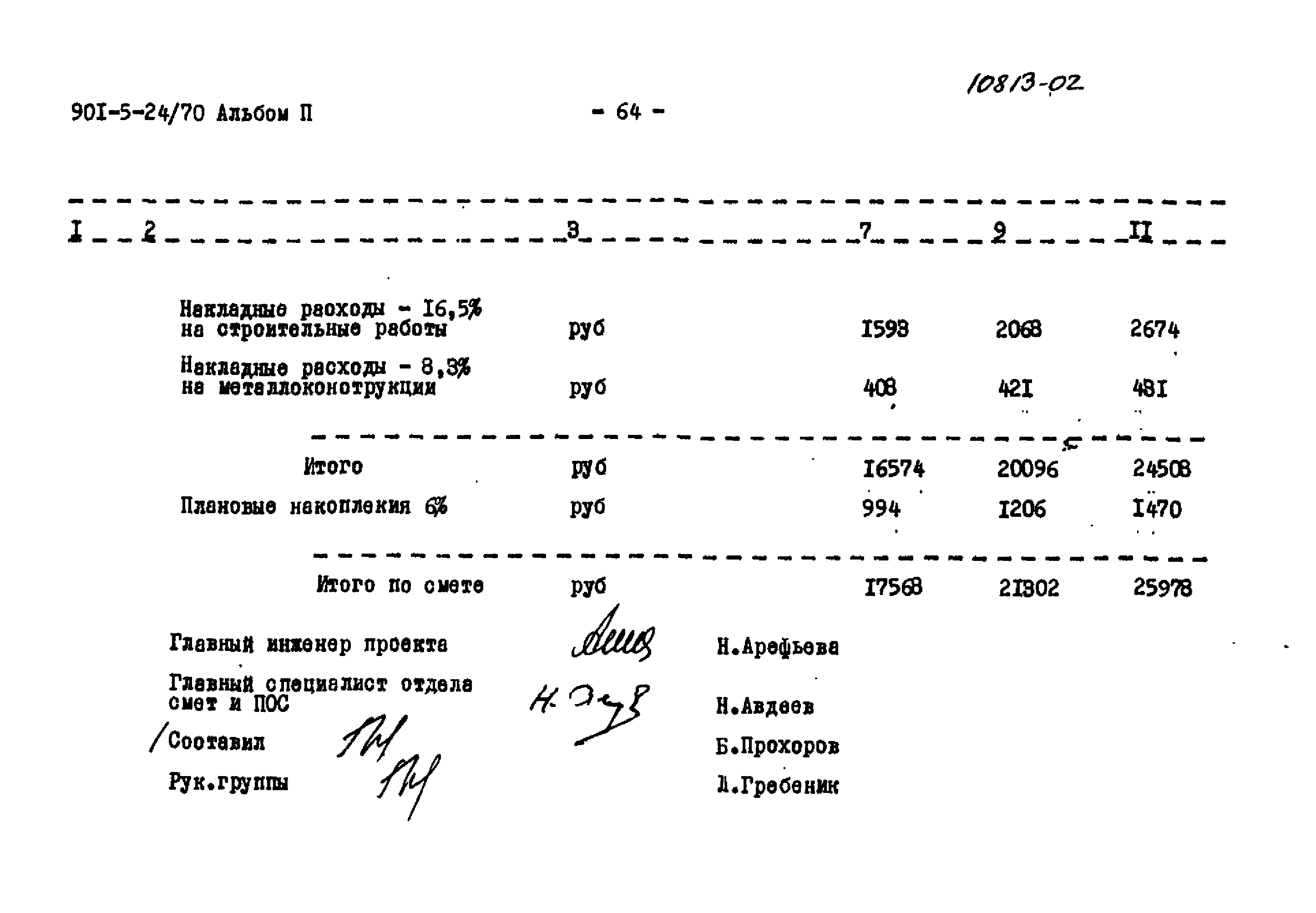 Типовой проект 901-5-24/70