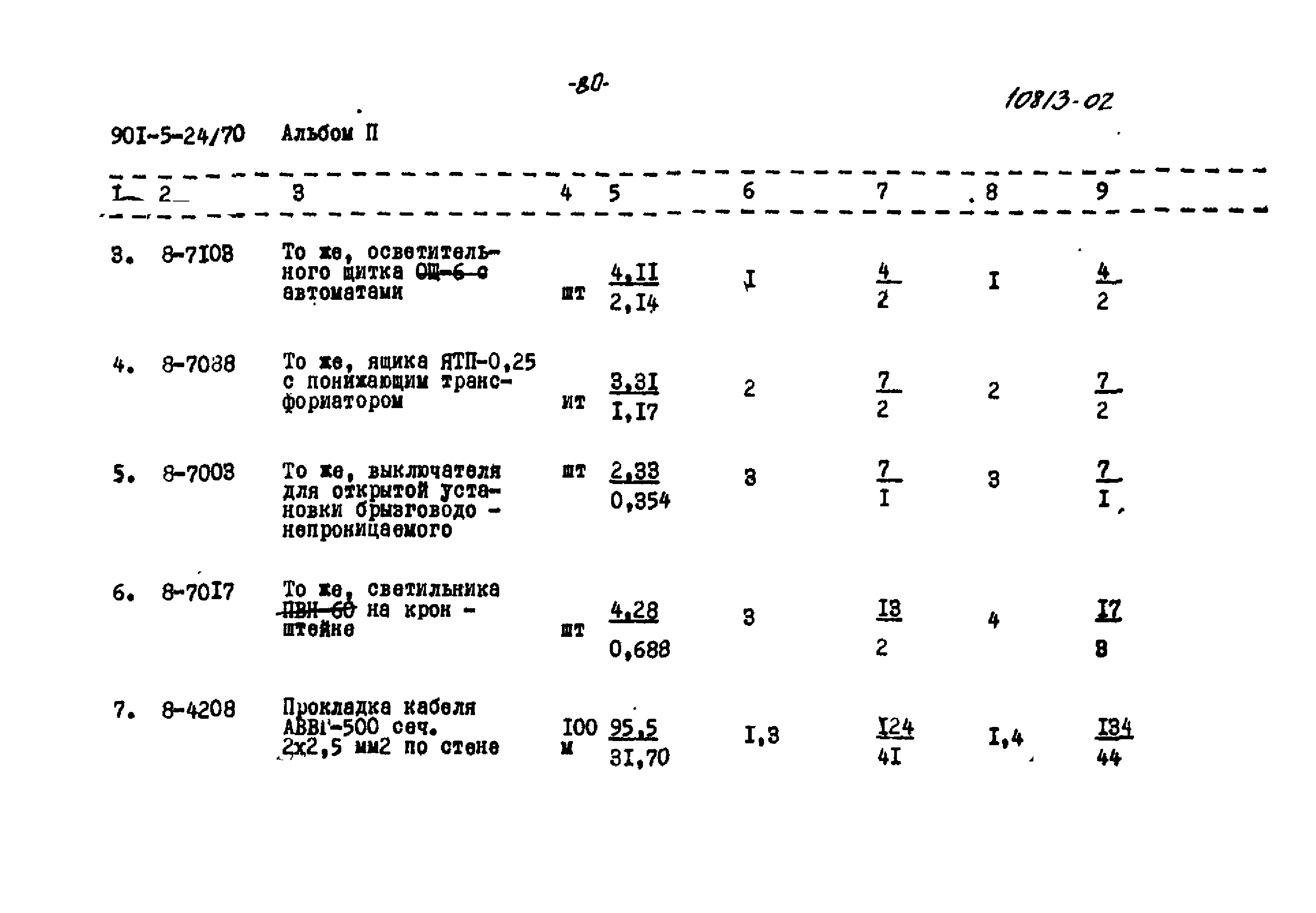 Типовой проект 901-5-24/70