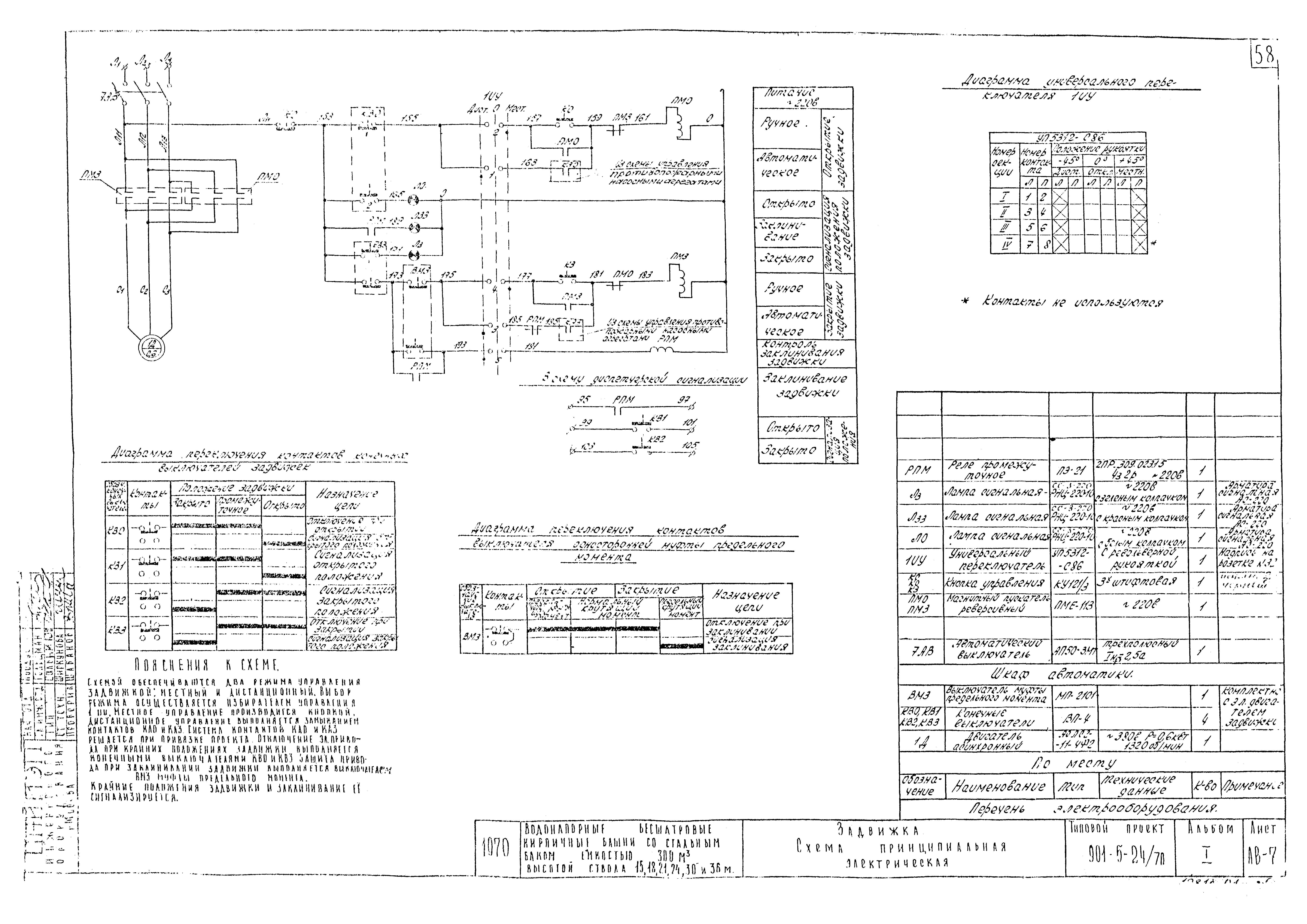 Типовой проект 901-5-24/70