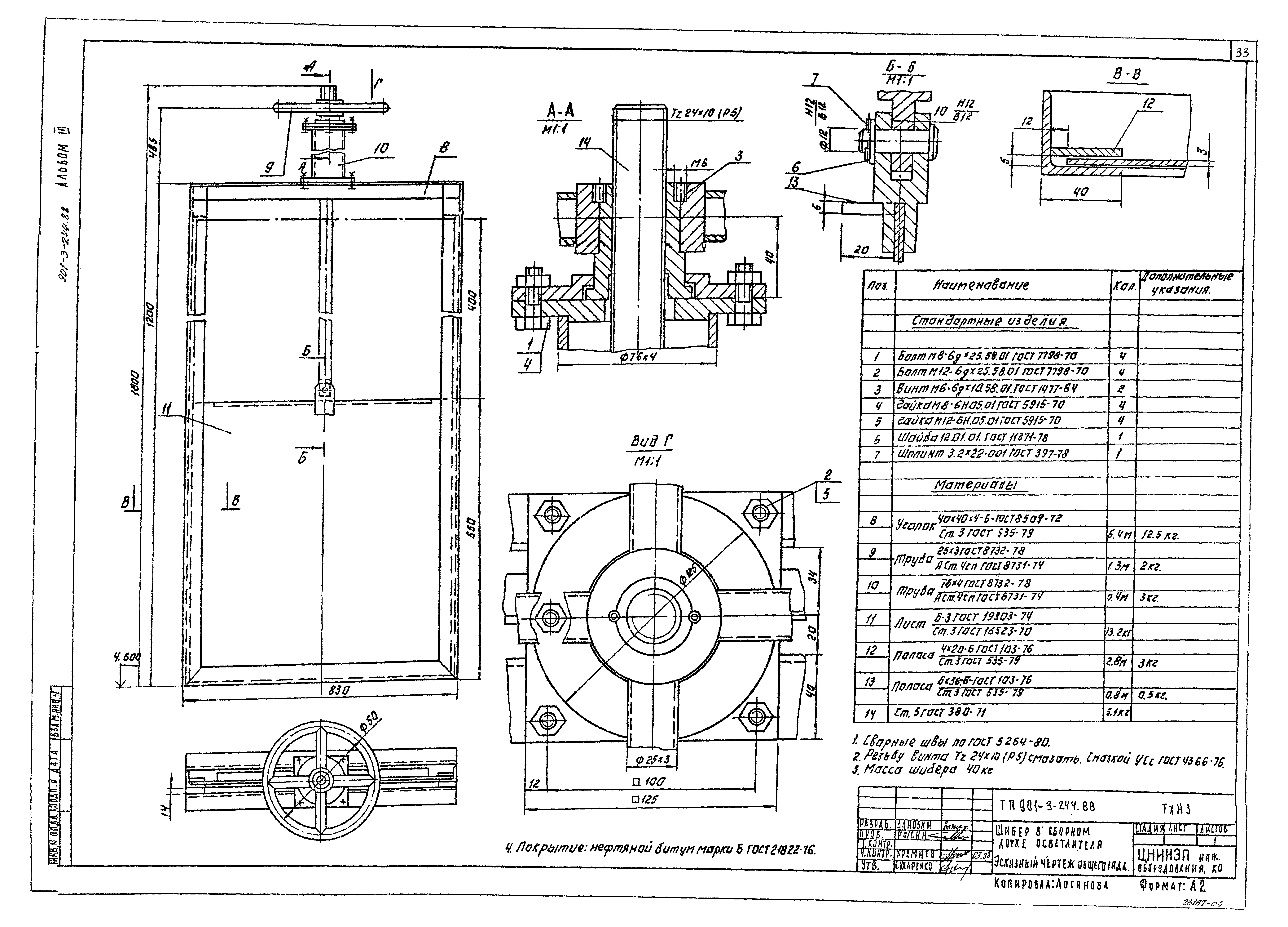 Типовой проект 901-3-244.88