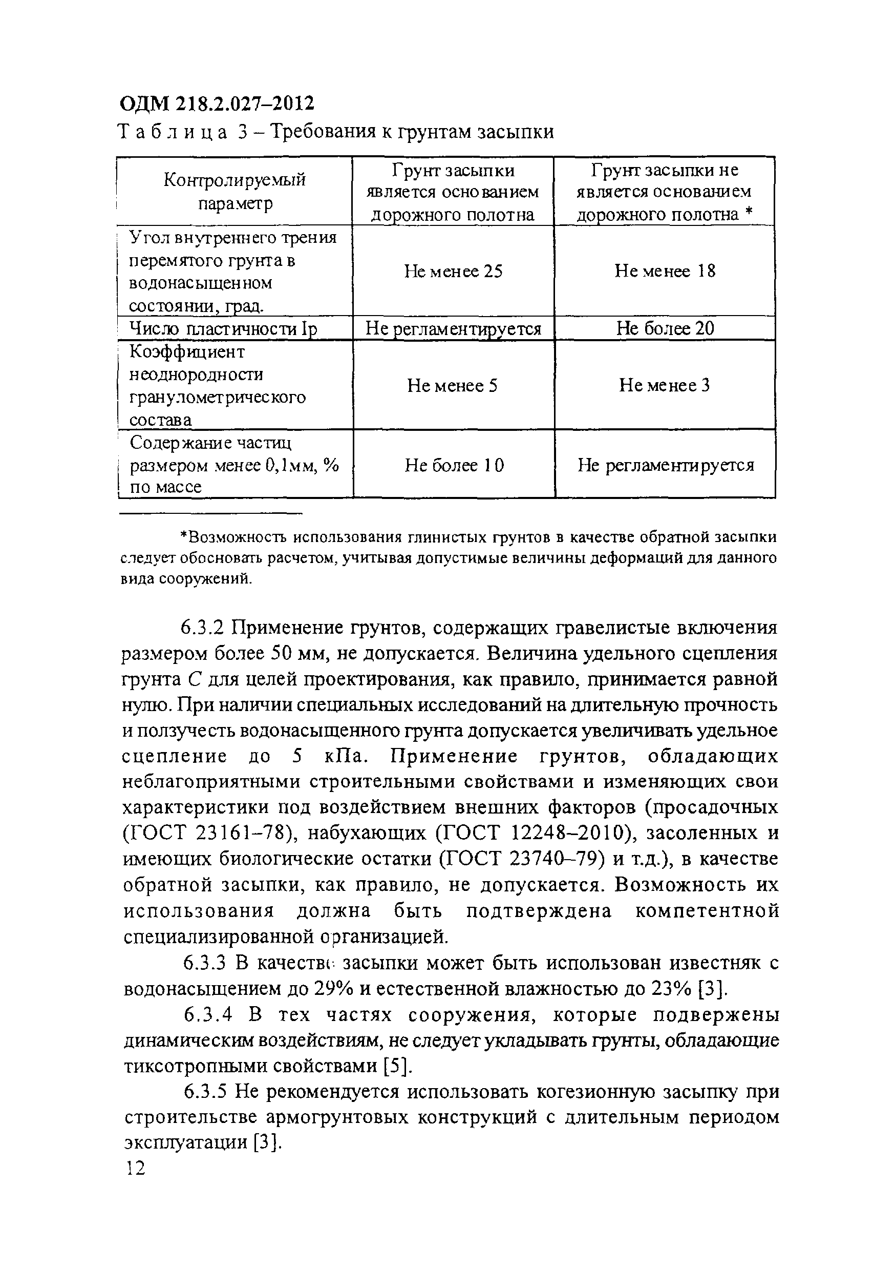 ОДМ 218.2.027-2012