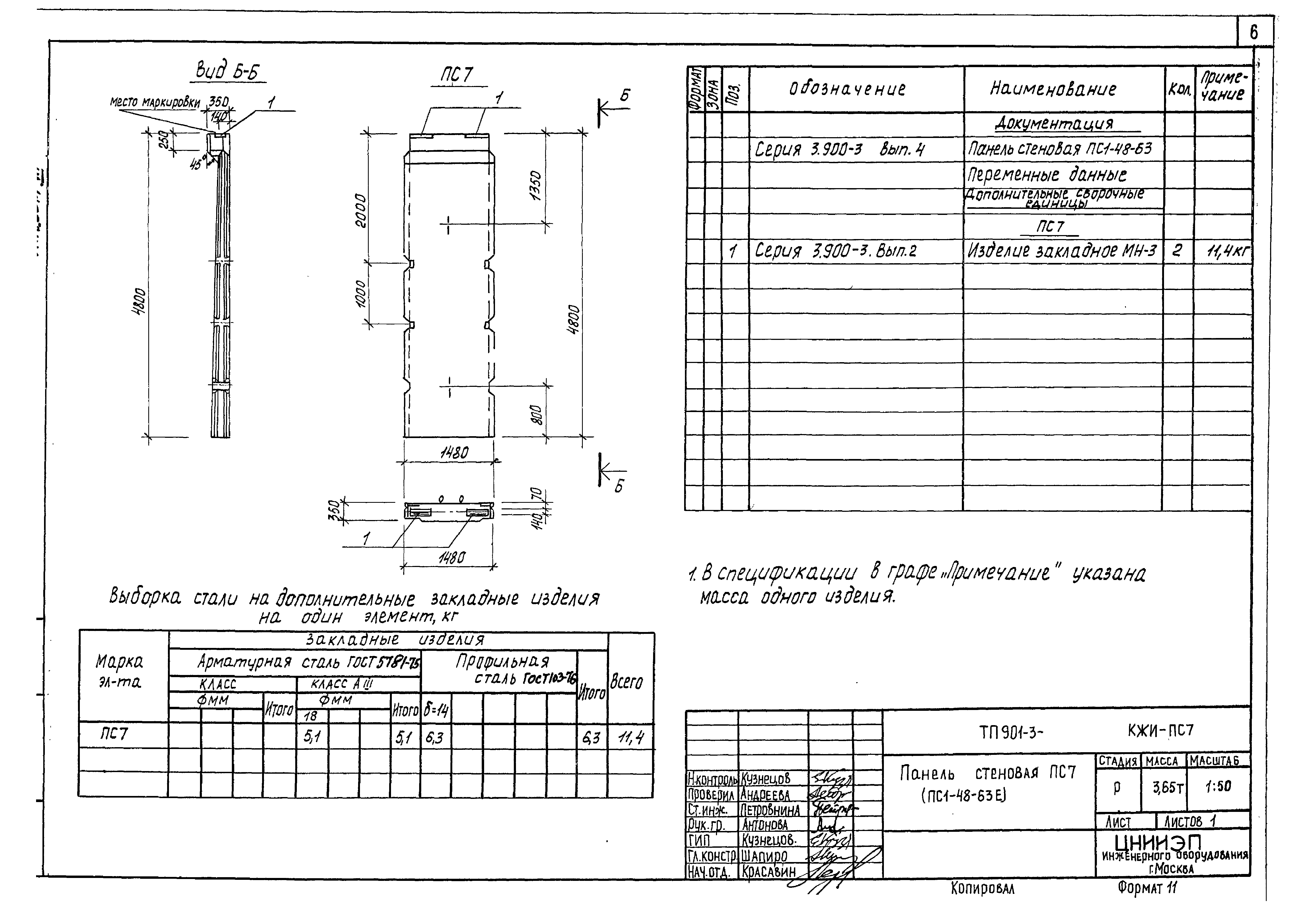 Типовые проектные решения 901-3-147