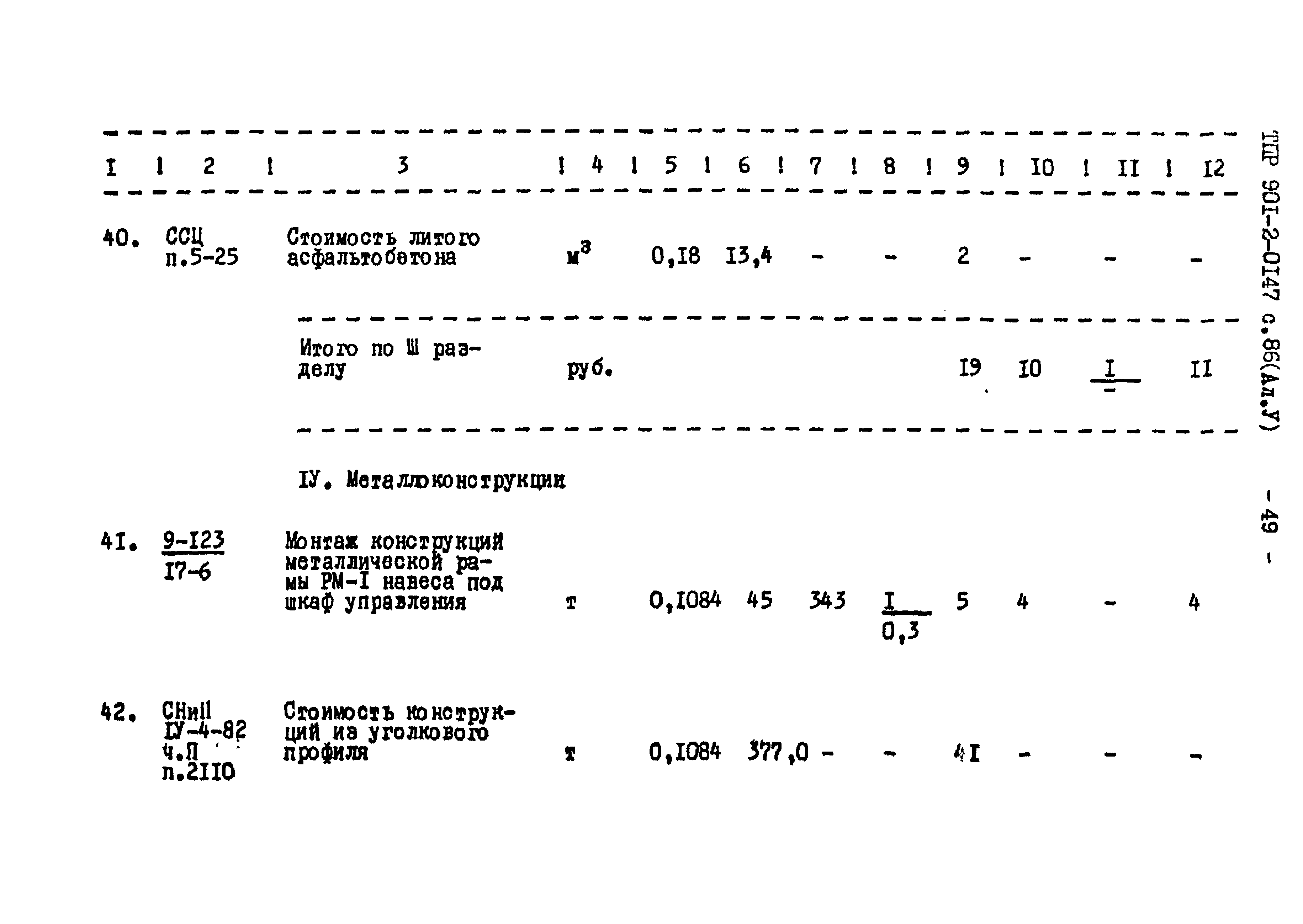 Типовые проектные решения 901-2-0147с.86