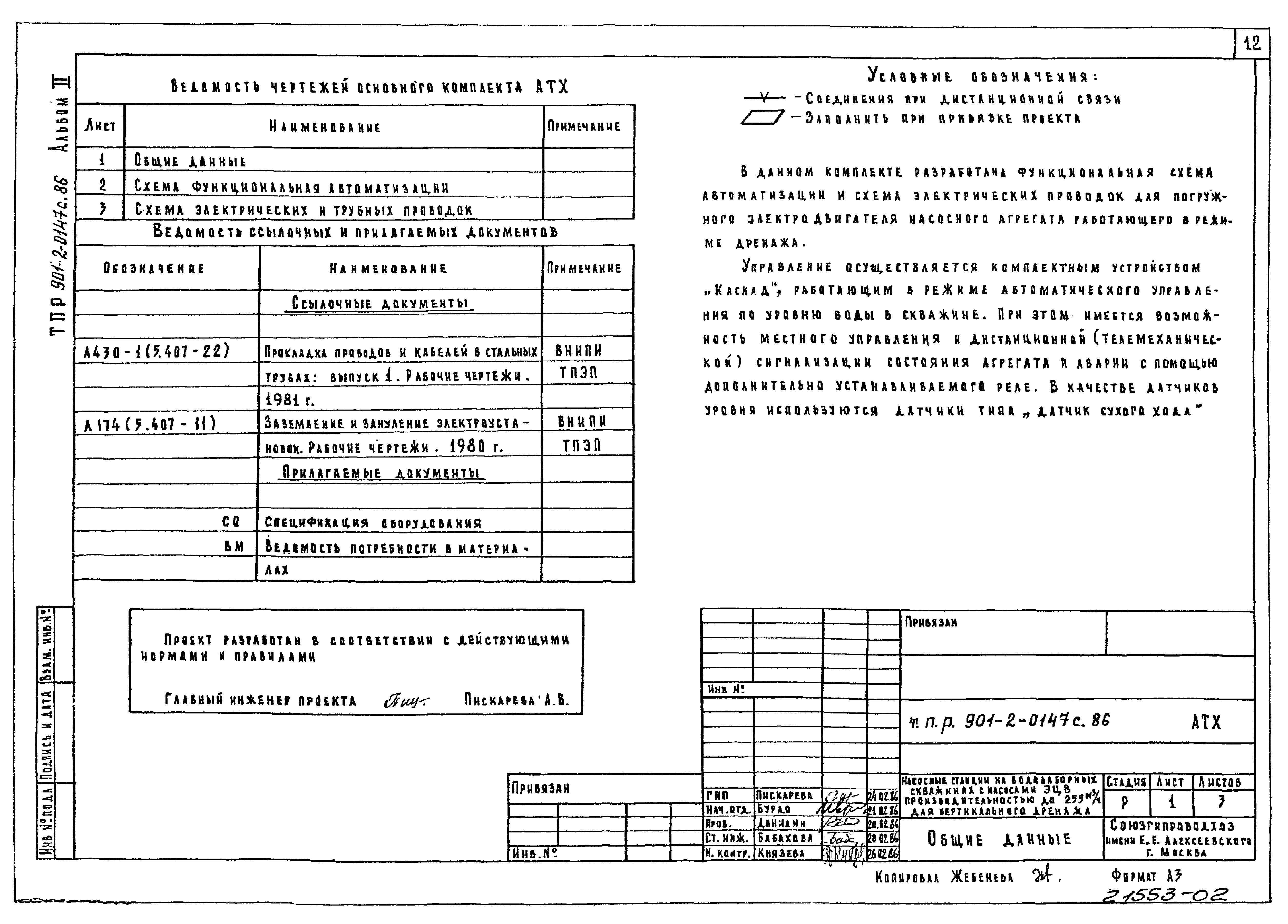 Типовые проектные решения 901-2-0147с.86