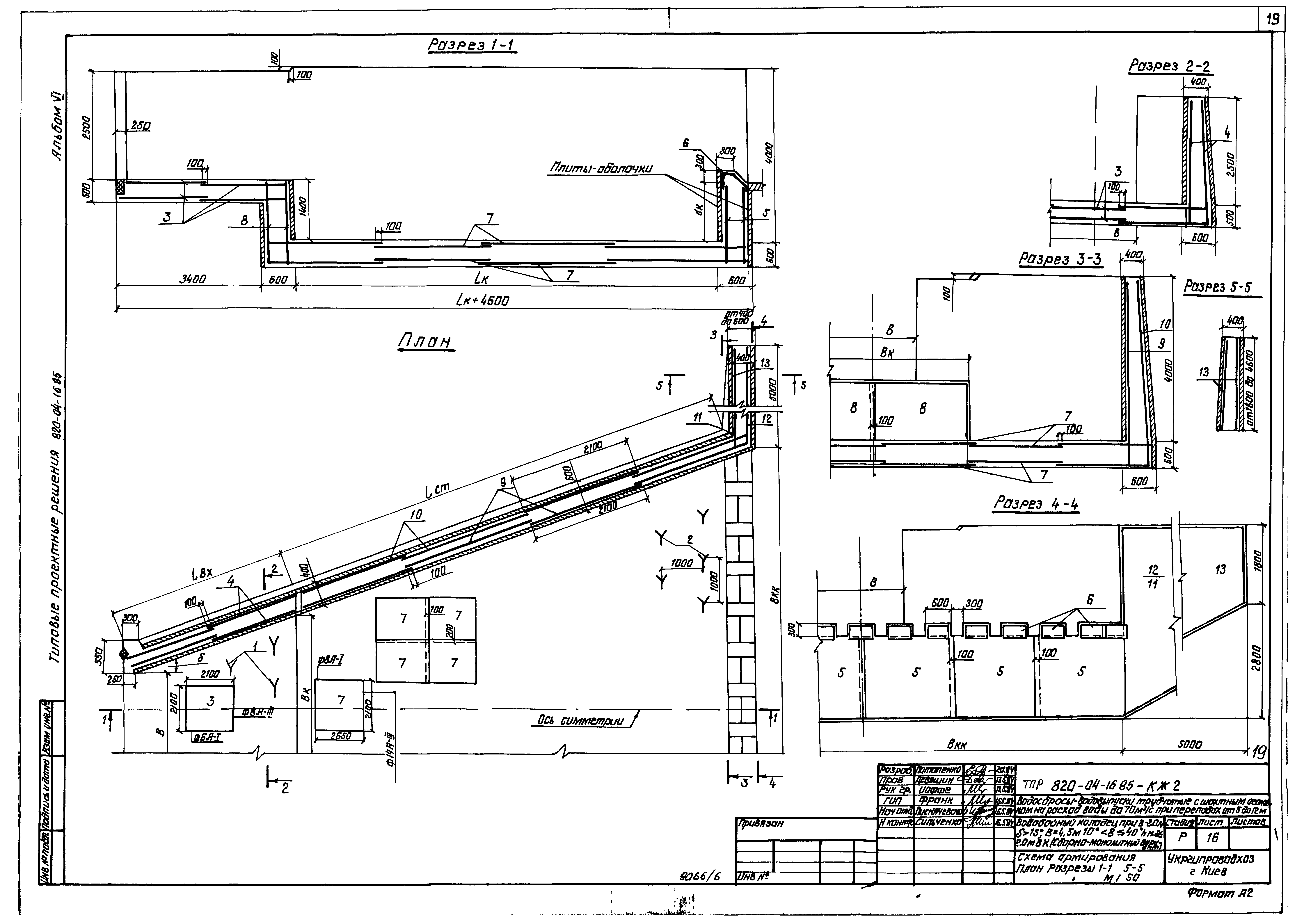 Типовые проектные решения 820-04-16.85
