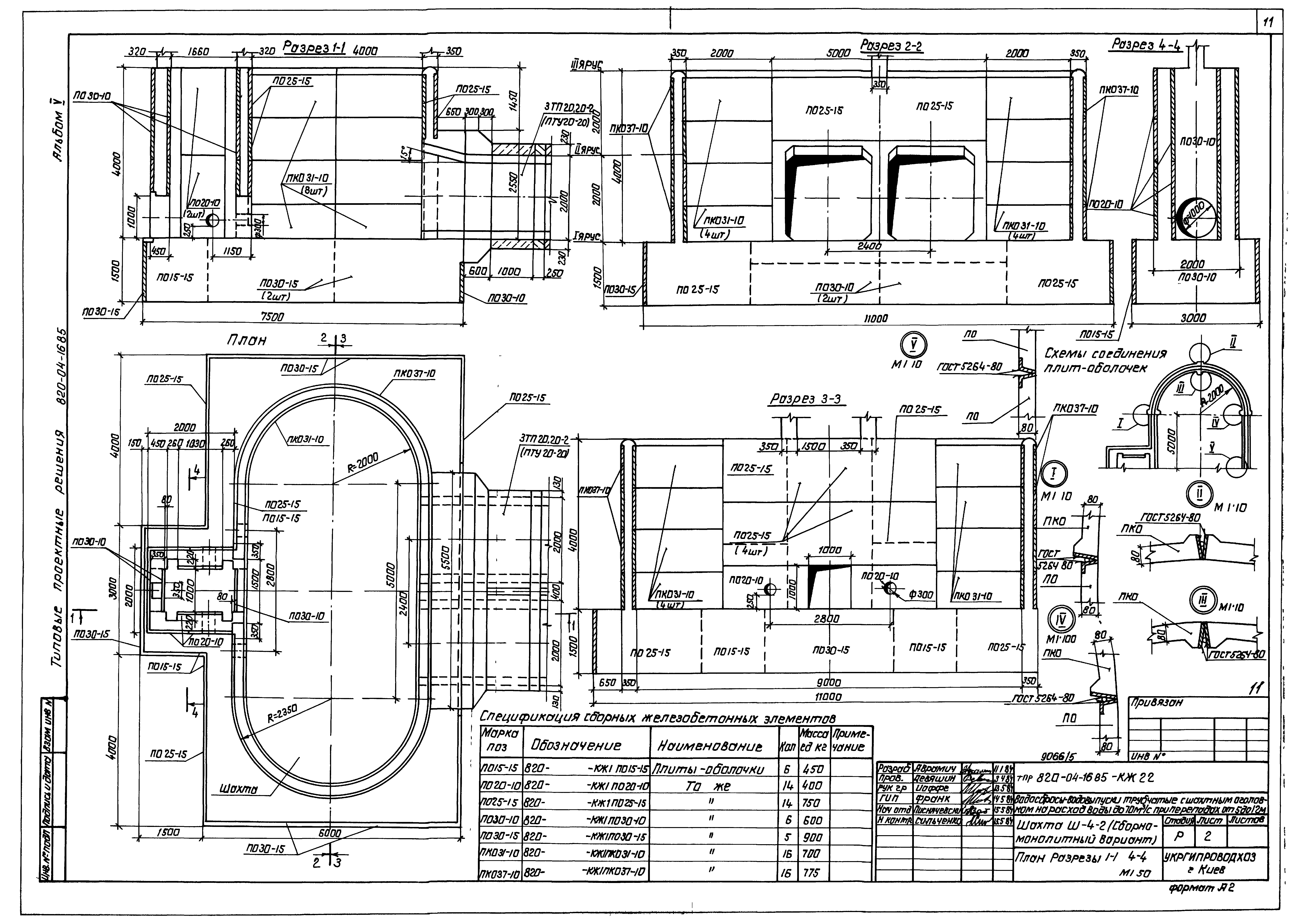 Типовые проектные решения 820-04-16.85